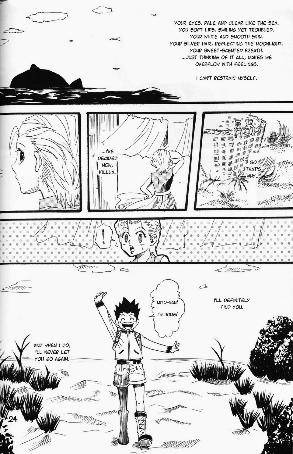 (SPARK9) [Amanojaku. (Sakichi)] Kimi, Omoi | Thinking of You (Hunter x Hunter) [English] [HXH-Doujinshilivejournal] page 24 full