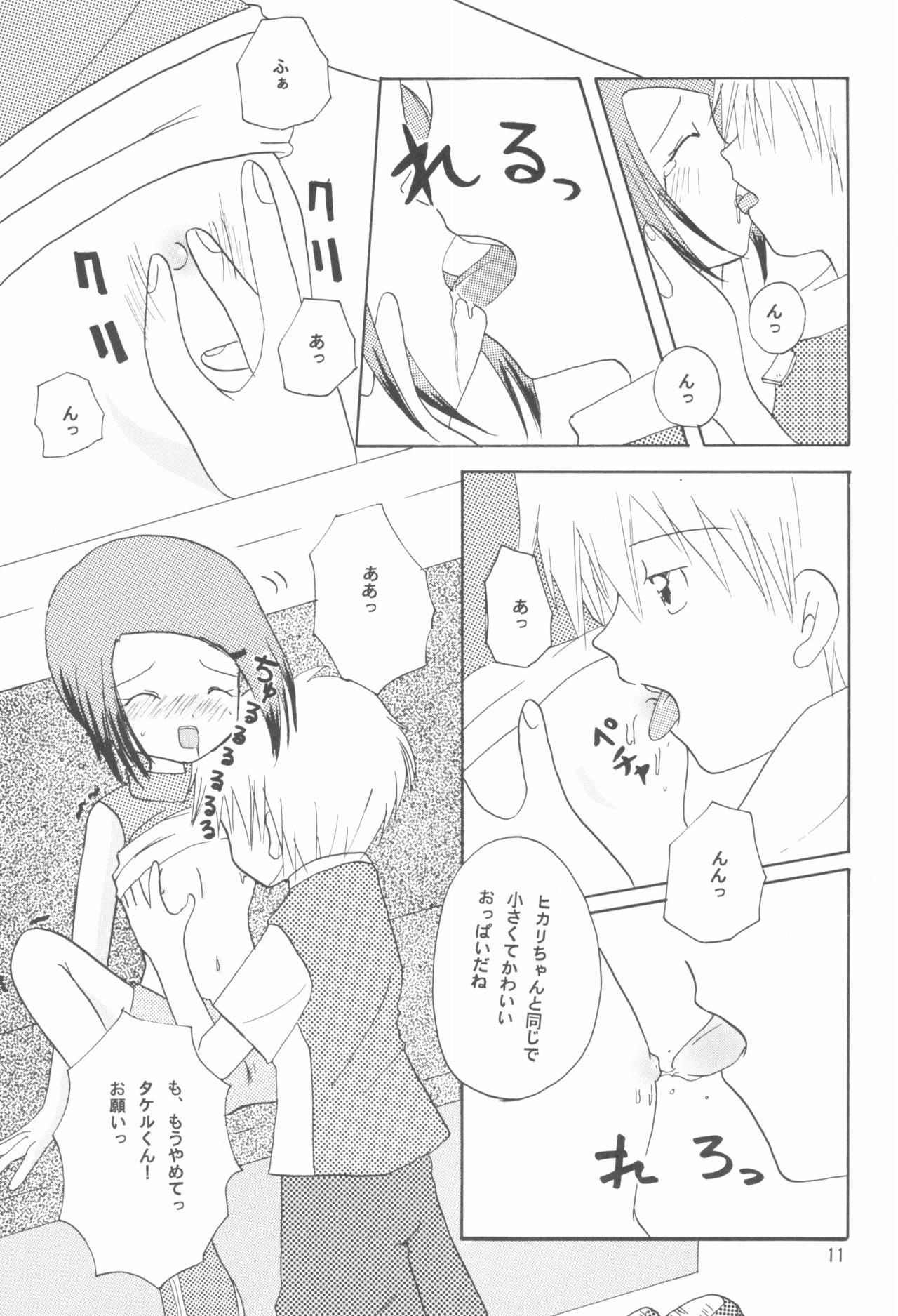 (C59) [Cheese-iri Kamaboko-dou (Mako Cube)] Hikari Mania (Digimon Adventure 02) page 13 full