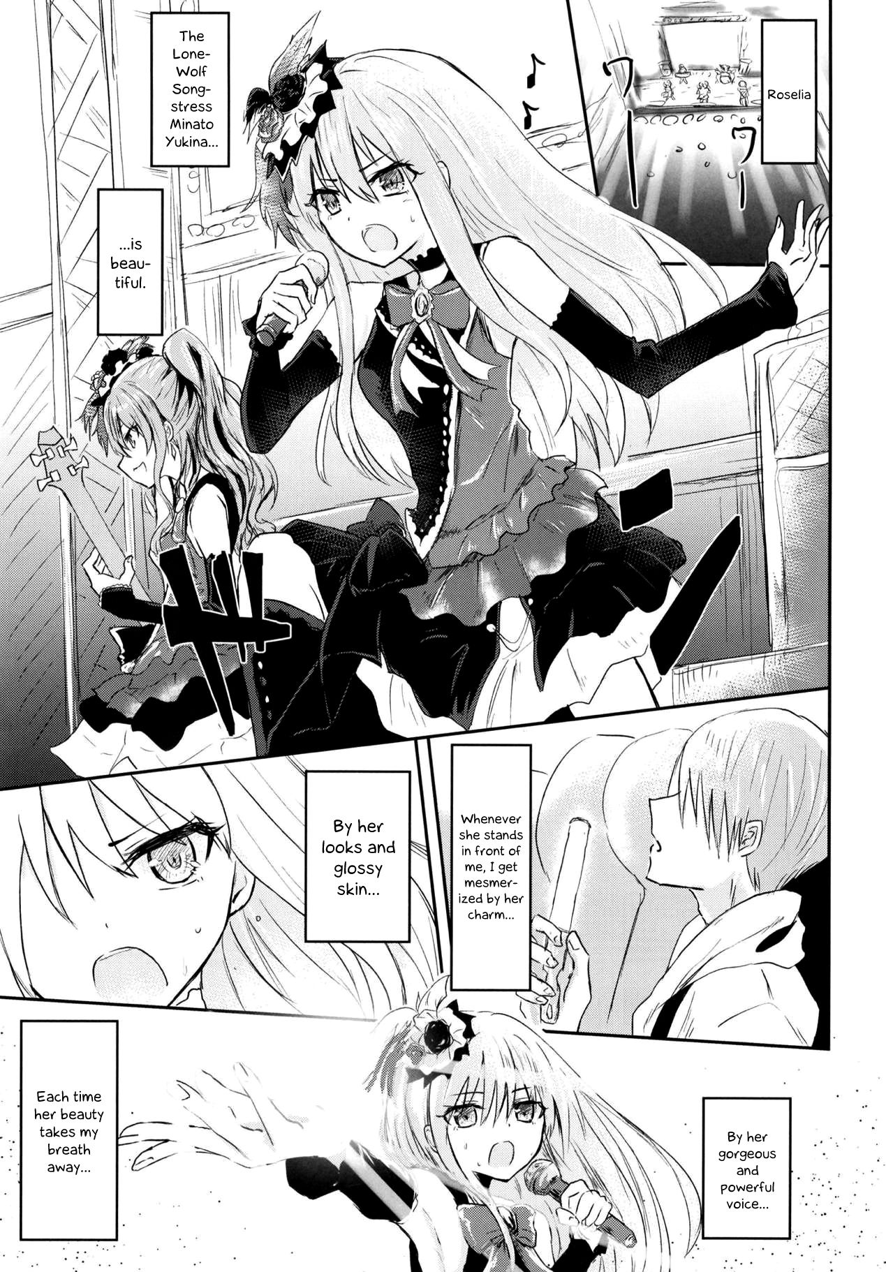 (BanG Dreamer's Party! 6th STAGE) [Itsutsuba no Clover (Kamizaki Yotsuba)] Fan Shikkaku (BanG Dream!) [English] {Hennojin} page 3 full