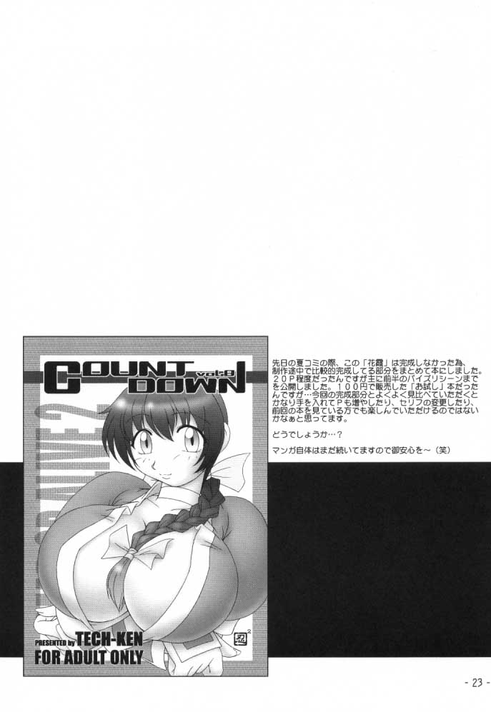 (C59) [KENIX (Ninnin!)] Hanagasumi (Dead or Alive) page 22 full