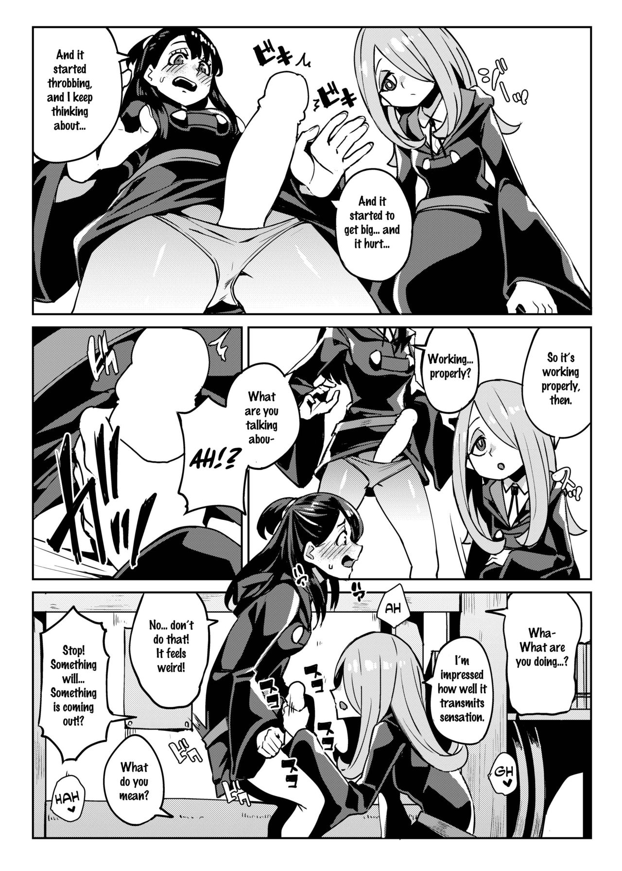 [Happouvijin (yumoteliuce)] Tasting (Little Witch Academia) [English] [Szayedt] [Digital] page 6 full