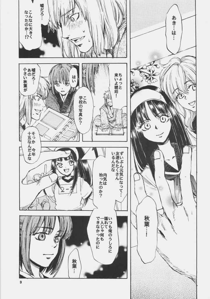 [Aihara Otome (Yamada Nyoriko)] Dream in the sun (Tsukihime) page 8 full