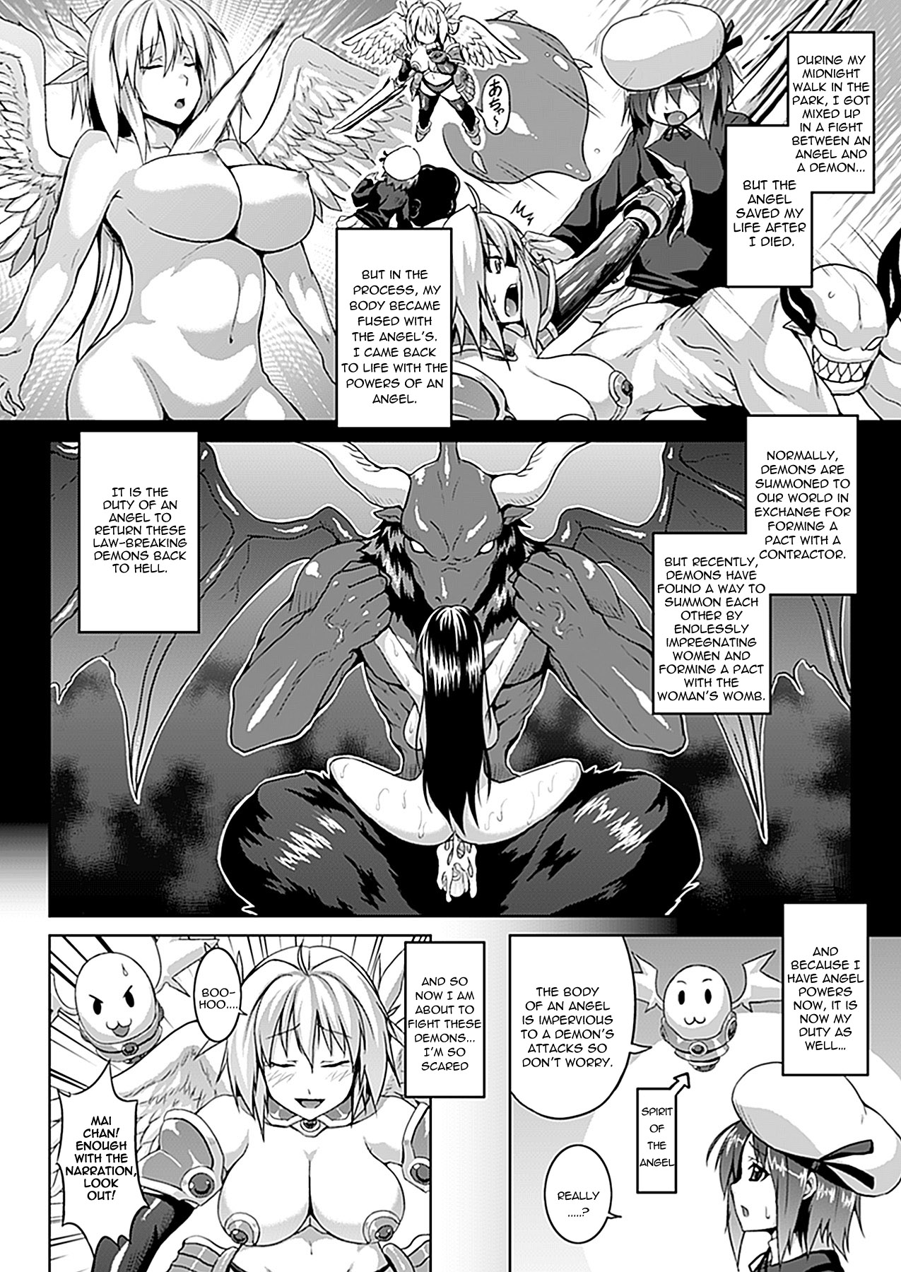 [Somejima] Angel Body | Cuerpo del Angel (COMIC Unreal 2012-02 Vol. 35) [English] {doujin-moe.us} [Digital] page 2 full