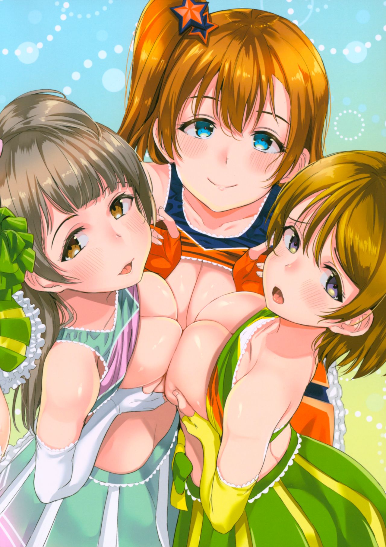 (C96) [Shiromeshiya (Shiro)] CheerSex CheerGirl! (Love Live!) page 27 full