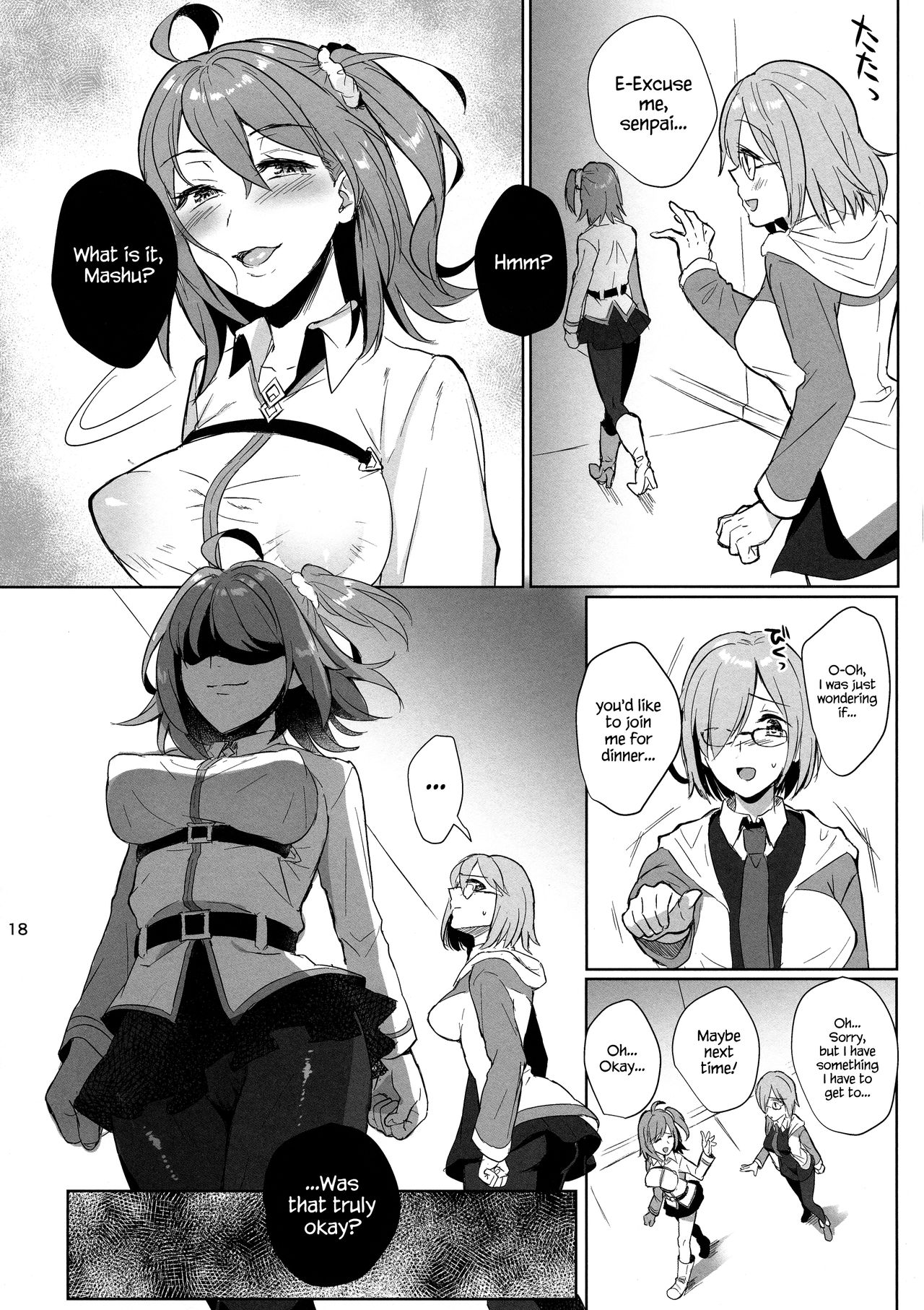 (CT31) [AMR (Ame Arare)] Zettai Fukujuu Dosukebe Futanari Chinpo Beast (Fate/Grand Order) [English] {Hennojin} page 18 full