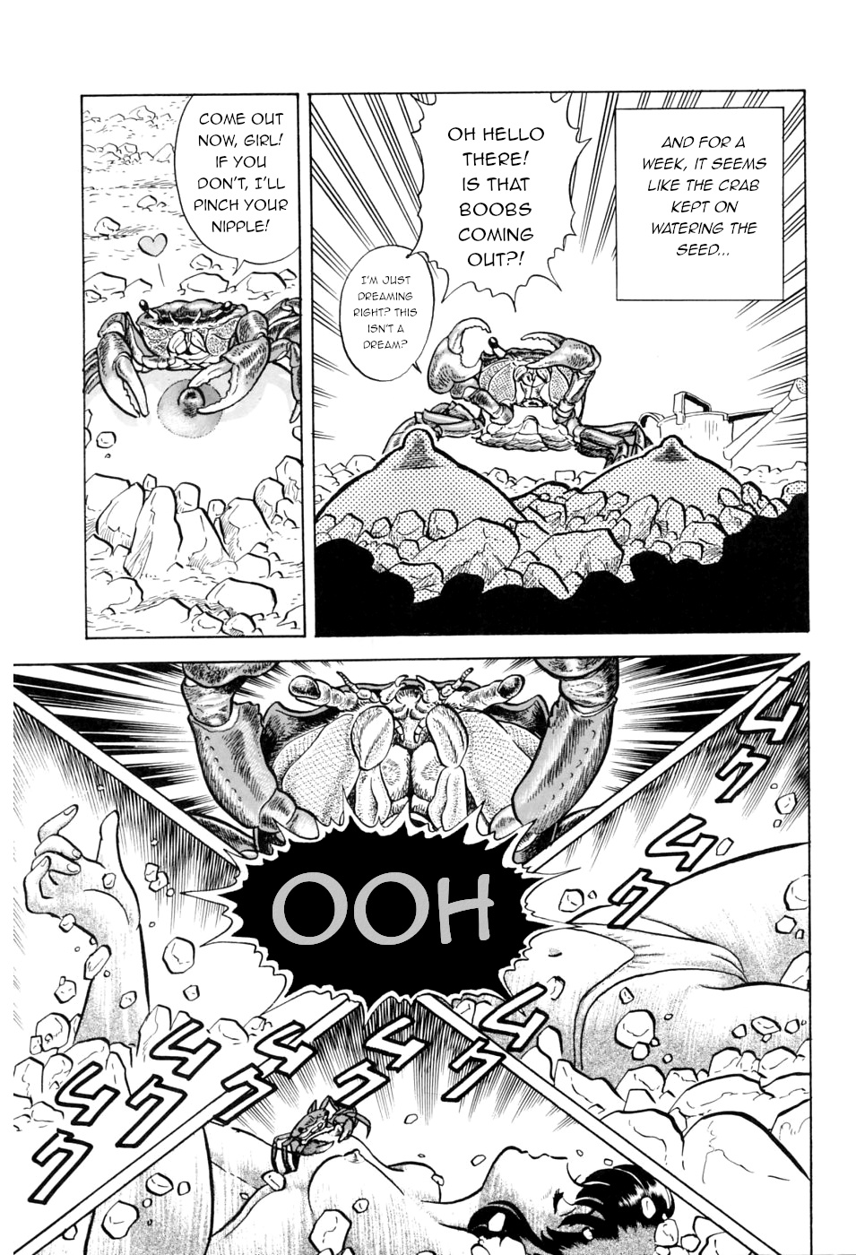 [Kondom] Saru Kani Kassen | Monkey & Crab Battle (Hontou wa Eroi Otogibanashi) [English] [q91] page 5 full