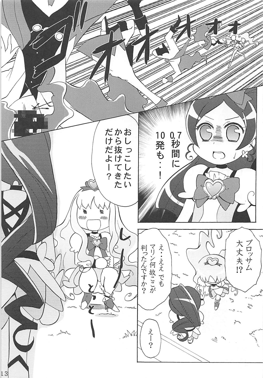 (C78) [Little★Cosmos (Ayano Rumi)] Hazunde Catch! (HeartCatch PreCure!) page 12 full