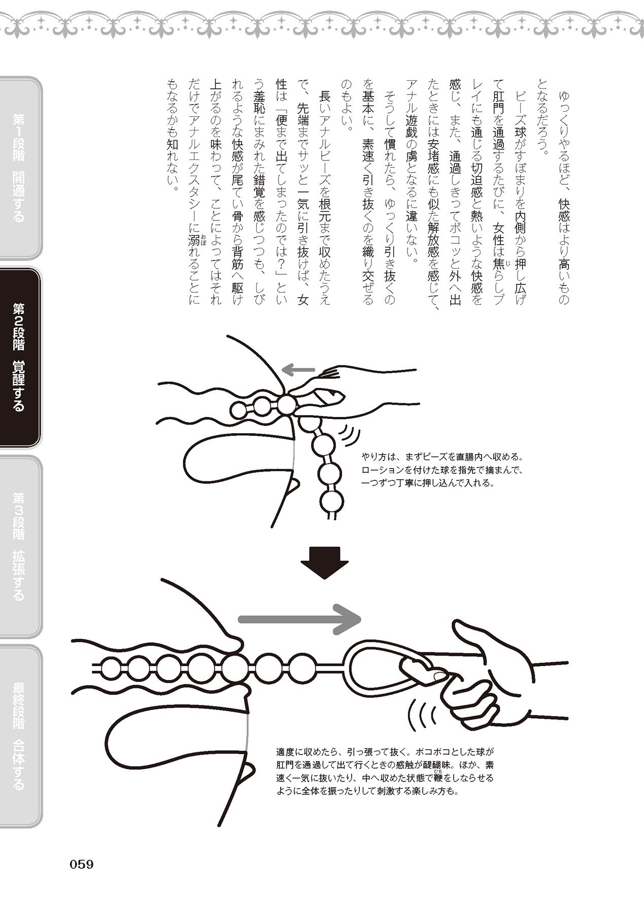 アナル性感開発・お尻エッチ 完全マニュアル イラスト版…尻アナッ！ page 61 full