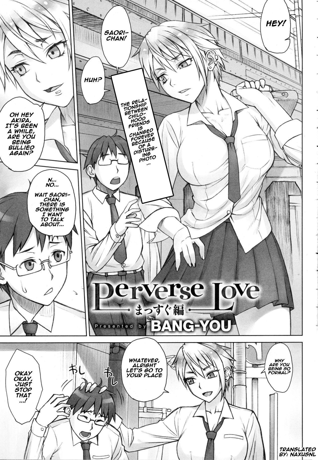 [BANG-YOU] Perverse Love Massugu Hen | Perverse Love. Real Edition (COMIC Anthurium 2016-10) [English] [Naxusnl] page 1 full