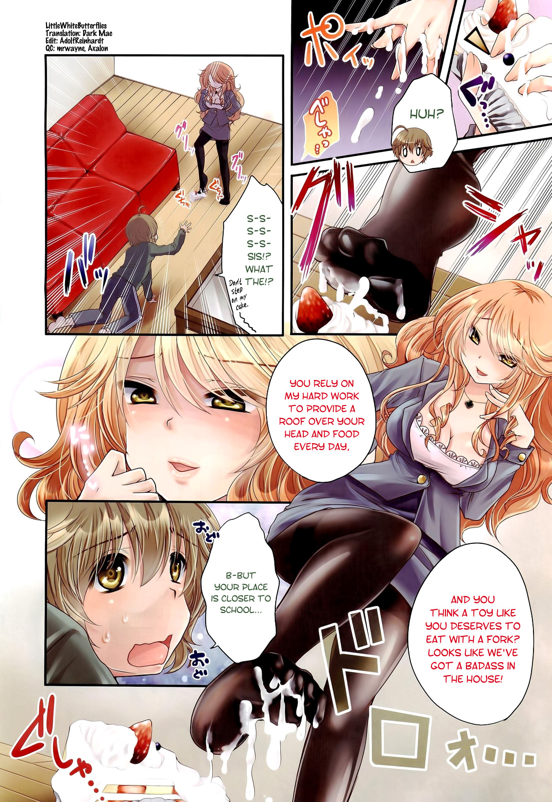 [Usubeni Sakurako] Ane ♡ Ashi | Bubble Feet (Girls forM Vol. 02) [English] =LWB= page 2 full