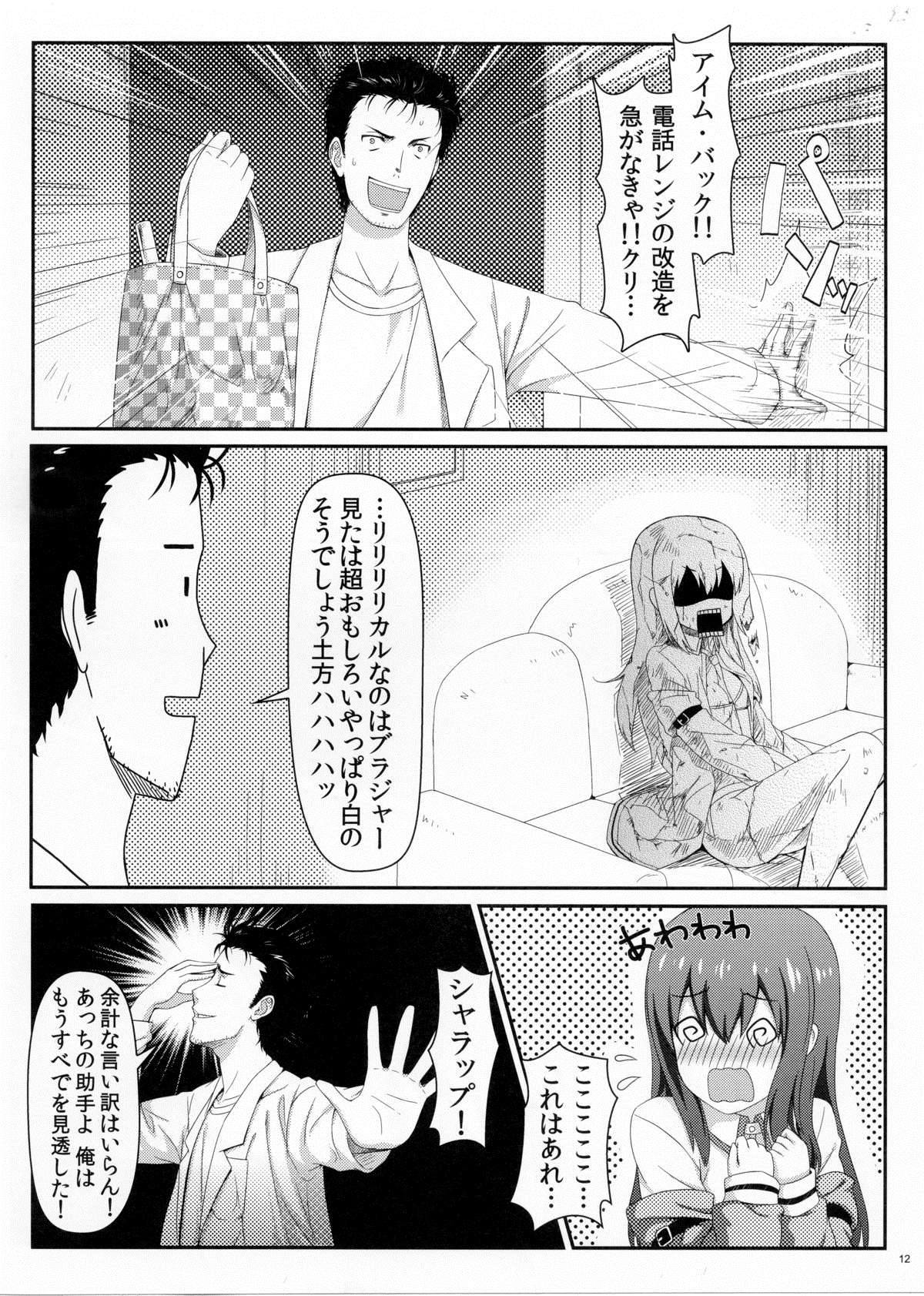 (C80) [Shadow Sorceress Communication Protocol (Hiten Onee-ryuu)] Tengoku e no Bullet Train (Steins;Gate) page 11 full