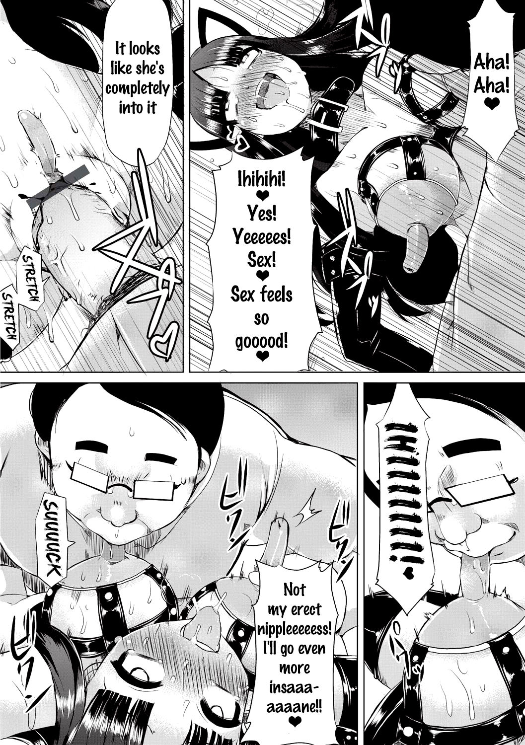 [Lilithlauda] Kyonyuu Yuutousei ~Do-M no Inran Mesubuta ni Daihenshin!~ Ch. 1-5 [English] {doujins.com} [Digital] page 40 full