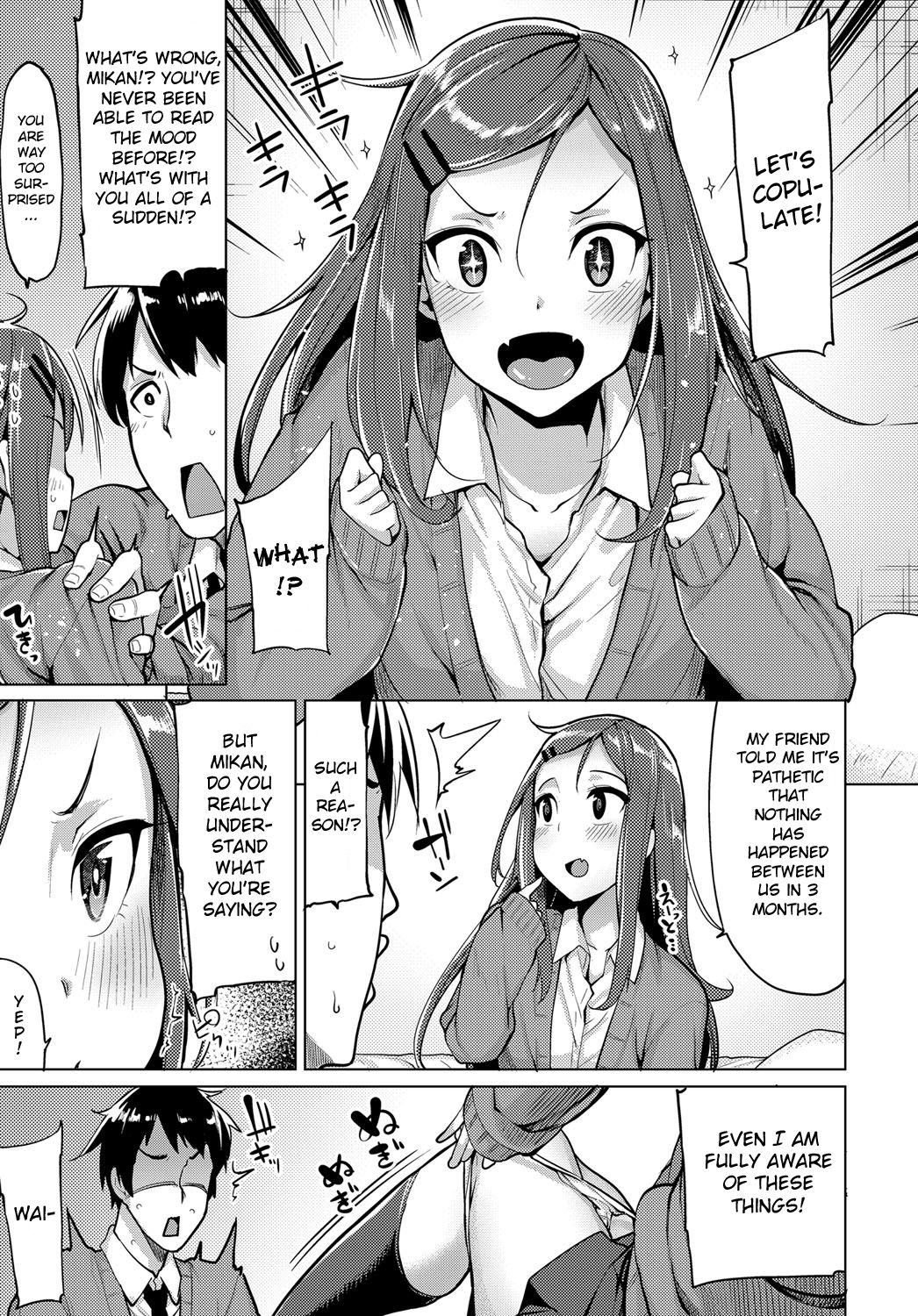 [Moketa] Mikan-chan wa H ni Kuwashii | Mikan-chan is Familiar with Sex (COMIC Anthurium 2017-01) [English] [allenallenallen333] [Digital] page 3 full