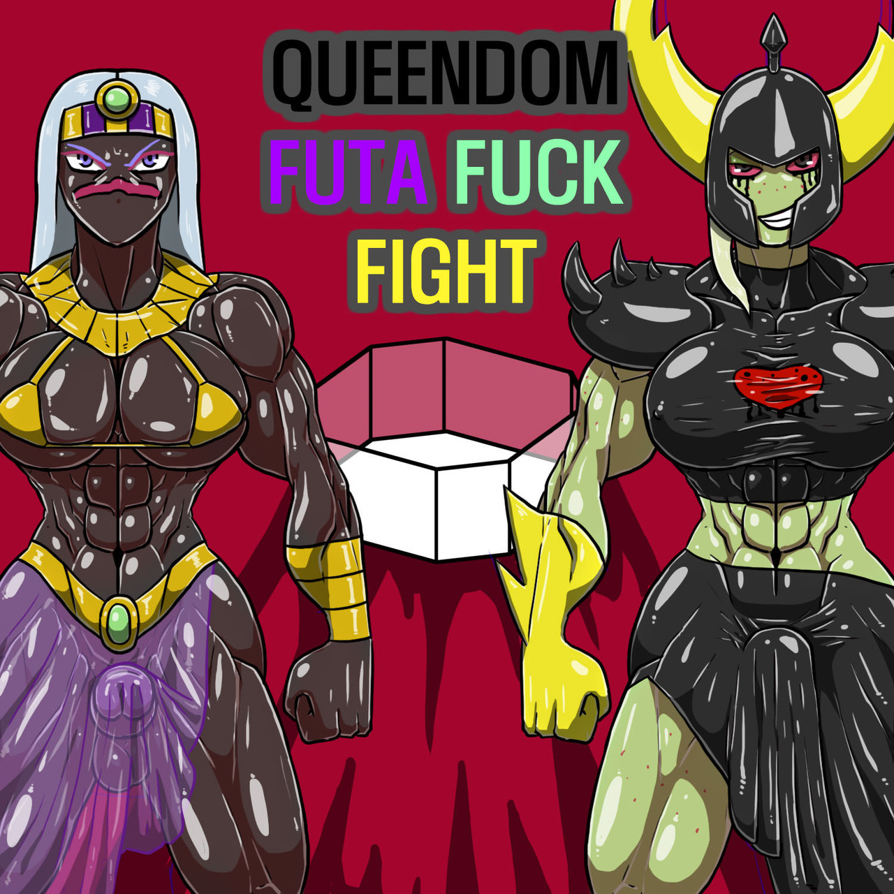 [Allesey] Queendom Futa Fuck Fight page 1 full