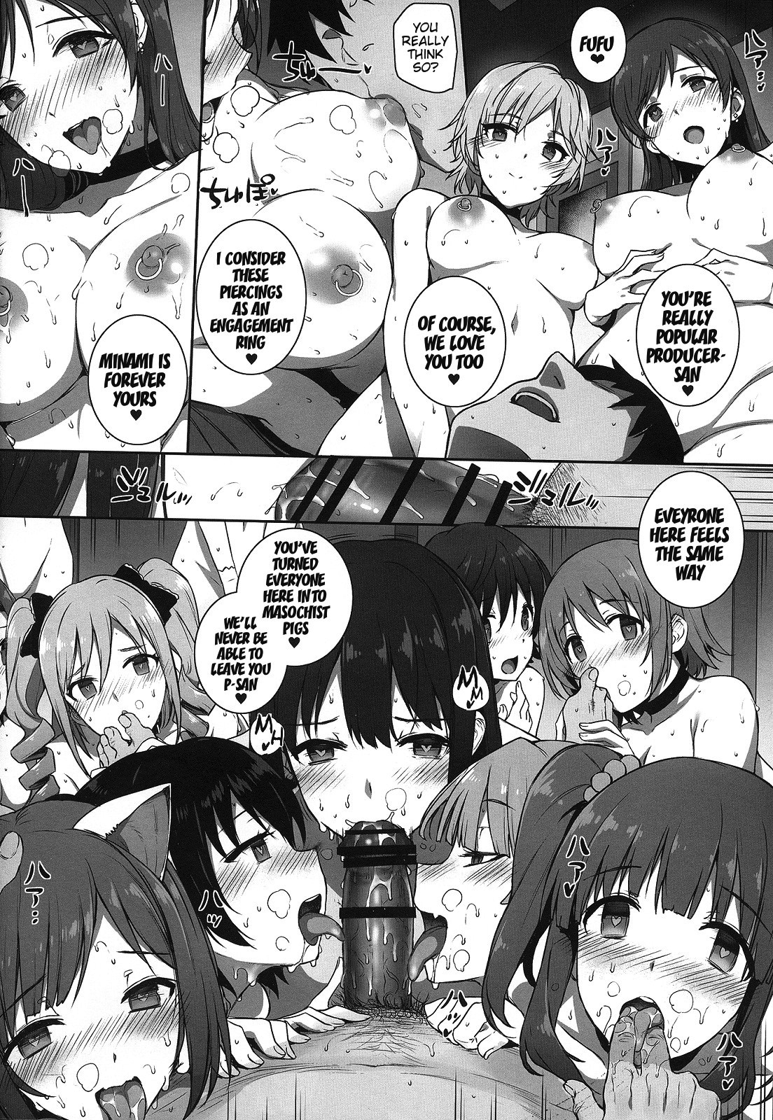(C89) [Basutei Shower (Katsurai Yoshiaki)] SEX❤HAREM (THE IDOLM@STER CINDERELLA GIRLS) [English] {doujin-moe.us} page 25 full