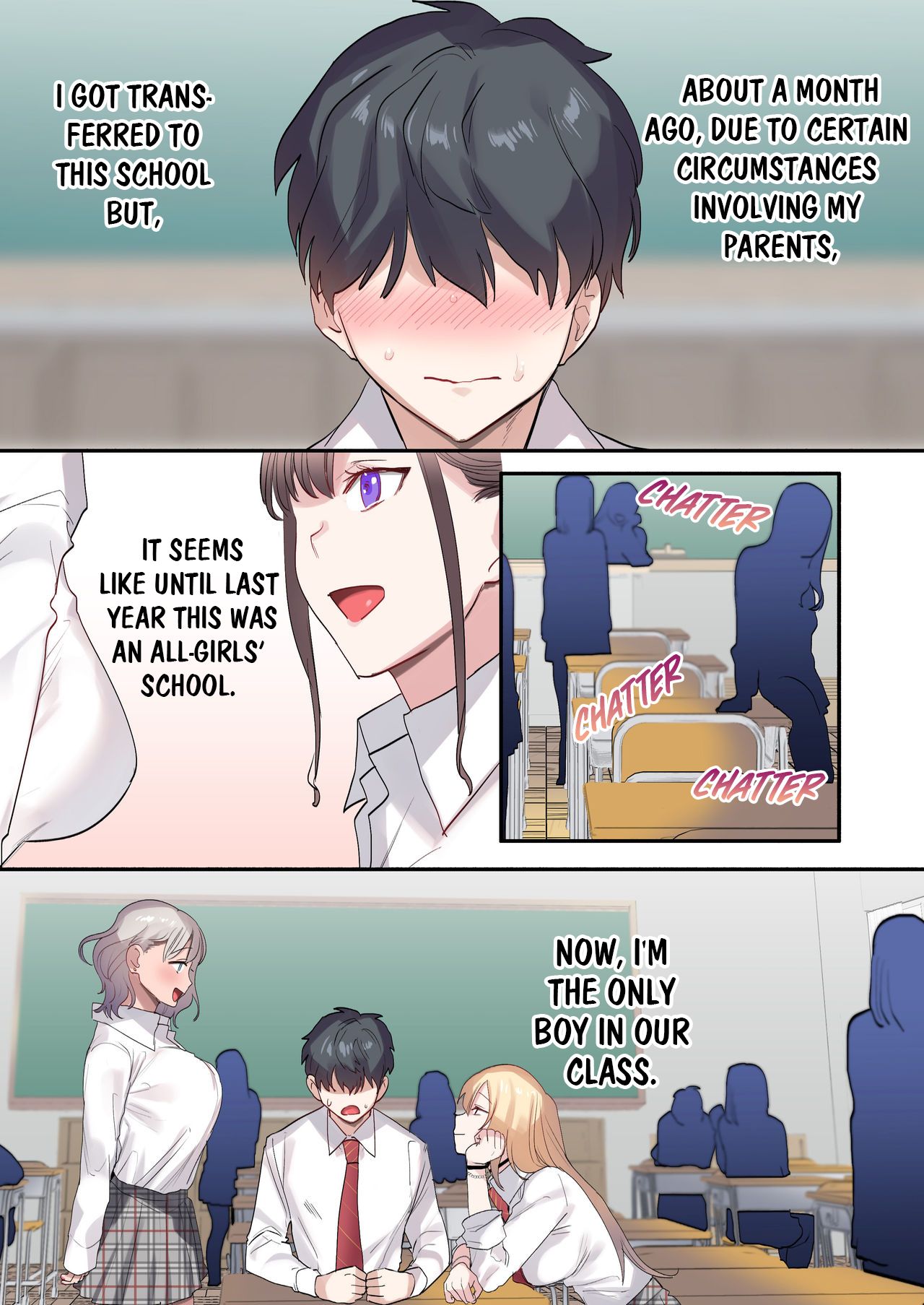 (C96) [Neyagurui (Oniben Katze)] I Am the Only Boy in Our Class page 2 full