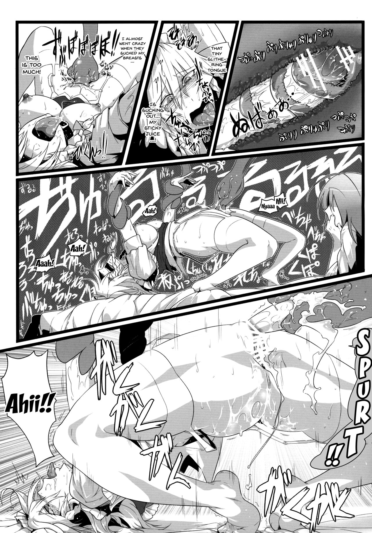 (Reitaisai 9) [Totsugasa (Sagattoru)] Sakuranbou (Touhou Project) [English] {doujins.com} page 21 full