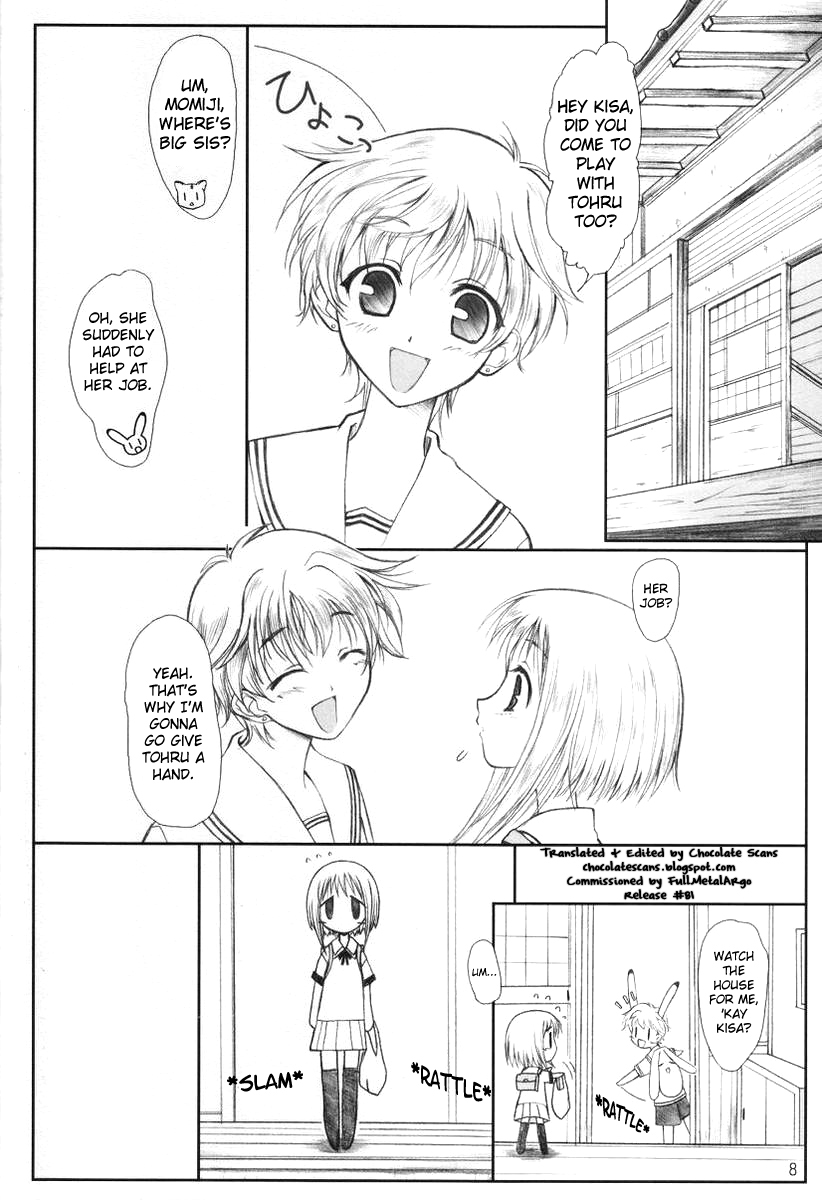 (CR31) [Kemokomoya (Komori Kei)] Niunyuu (Fruits Basket) [English] [Chocolate] page 7 full