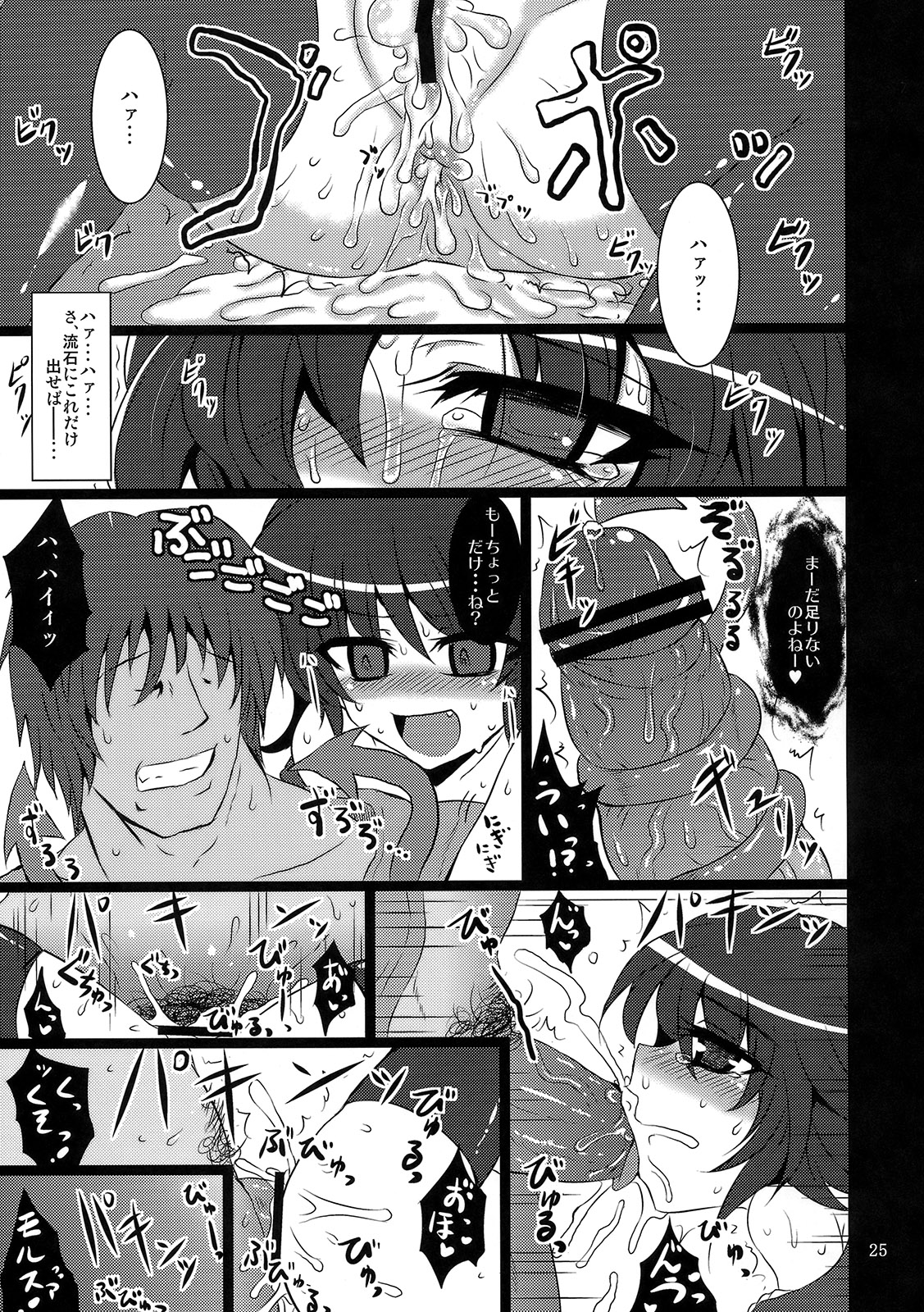 (C77) [MegaSoundOrchestra (Sanwaribiki)] Nue no Mau Yoru (Touhou Project) page 24 full