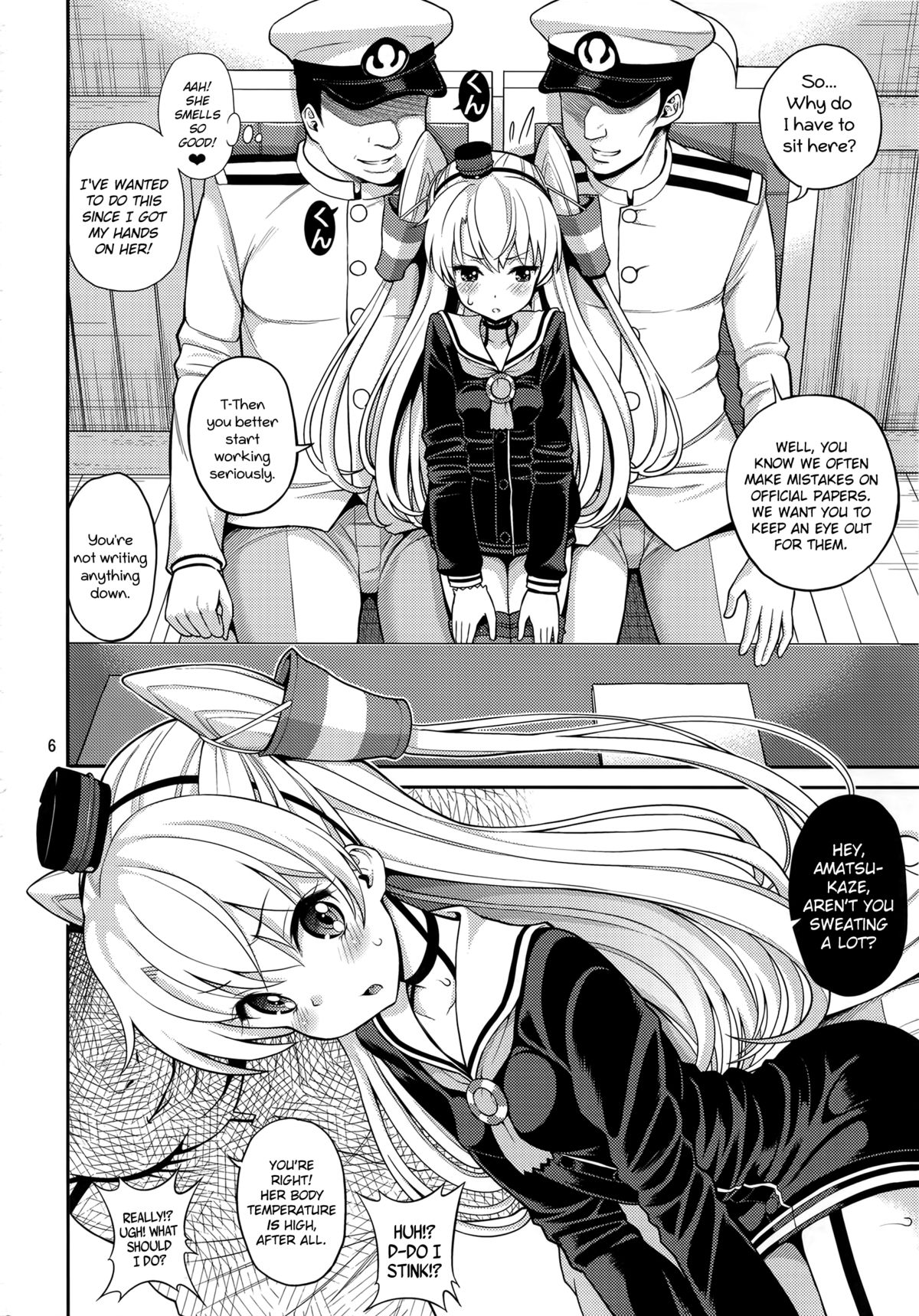 (C86) [Popochichi (Yahiro Pochi)] Amatsukaze-chan Asekkaki | Amatsukaze Sweats a Lot (Kantai Collection) [English] =TV= page 5 full