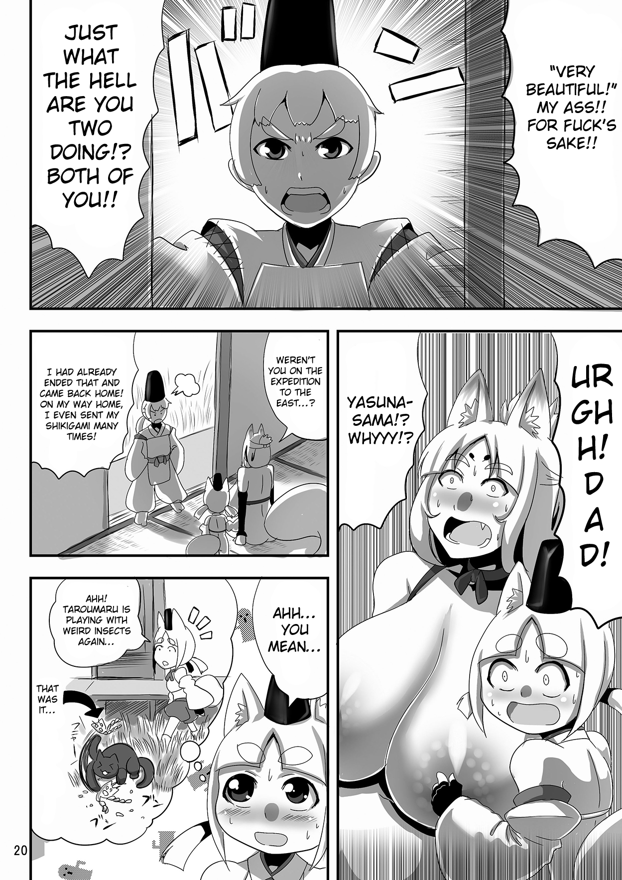 [Bantendou Shoten (Naniwadou Matatabi)] Kitsune no Haha. | Fox Mother. [English] [AIsubs+drozetta] [Digital] page 19 full