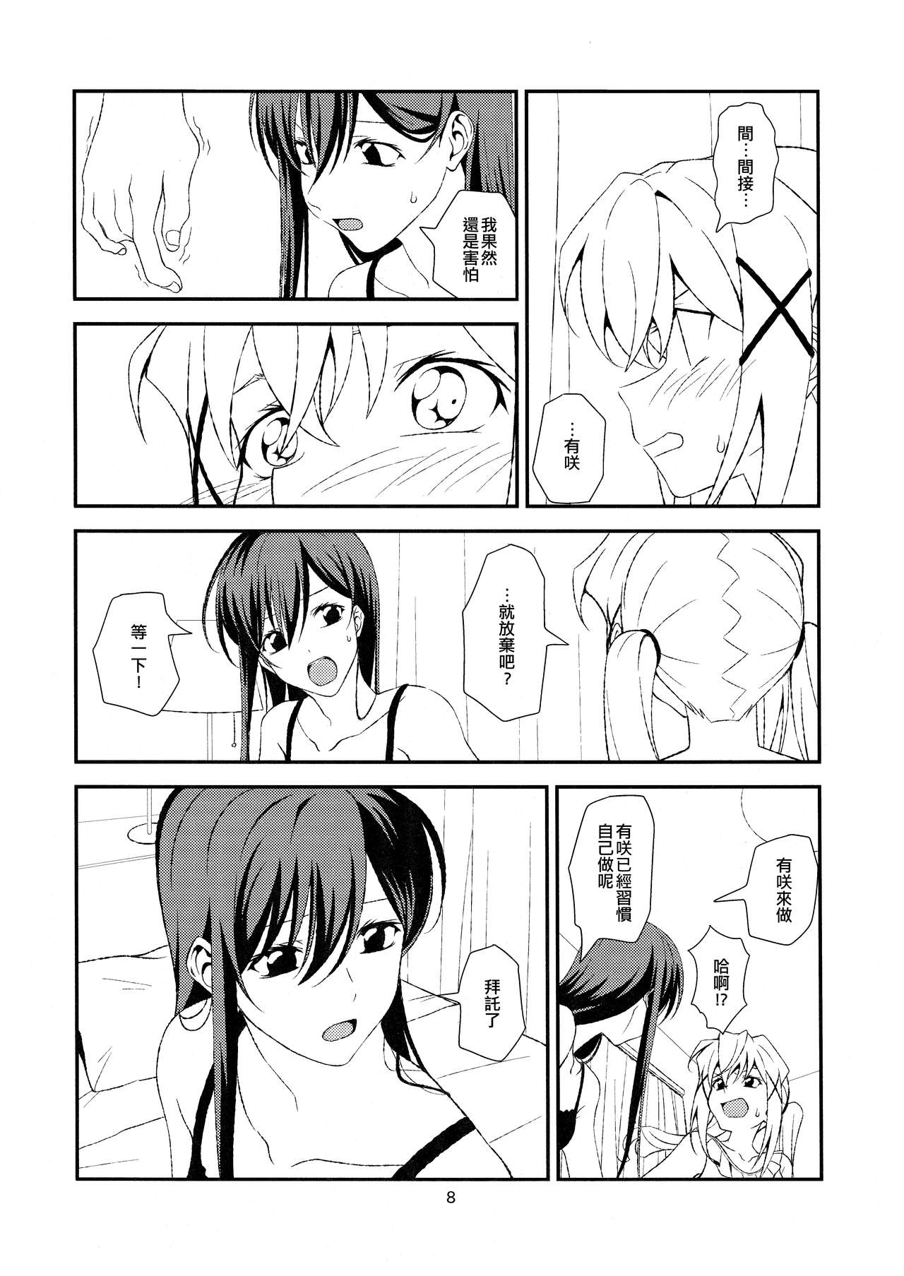 (CT34) [Inu mo Arukeba Bou mo Aruku (mototenn)] Fish or Rabbit (BanG Dream!) [Chinese] [EZR個人漢化] page 8 full