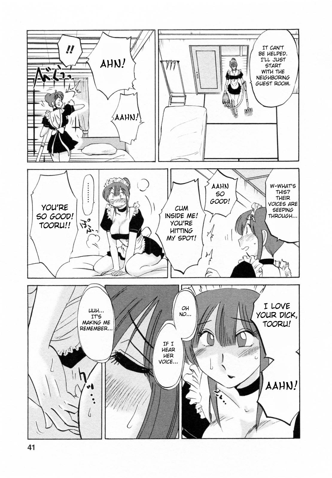 [Tsuya Tsuya] Maid no Mitsuko-san Vol.1 [English] {Fated Circle} page 41 full