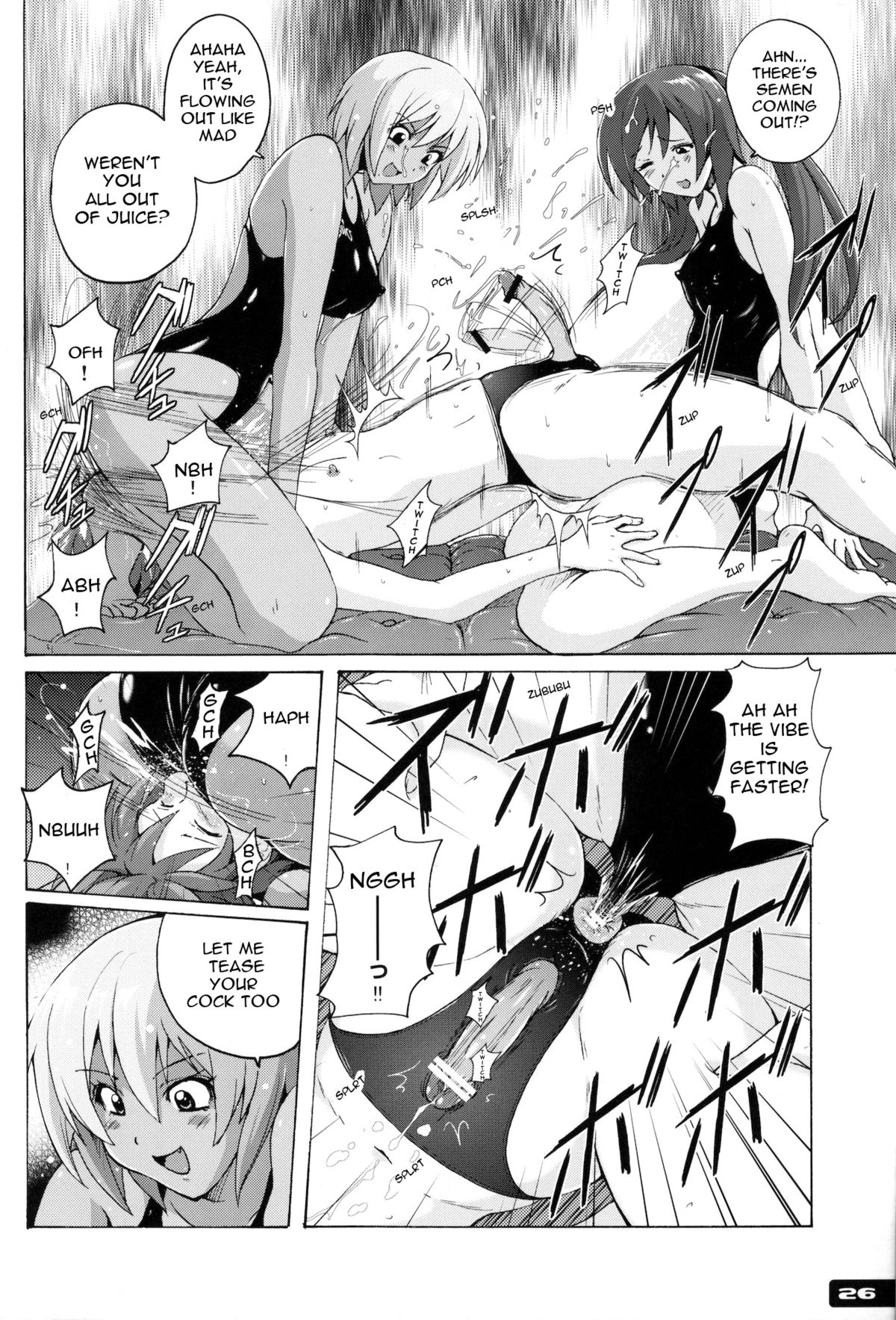 (C79) [Nyanko Batake (Murasaki Nyaa)] Pitapita Kyouei Mizugi EX01 (Original) [English] [Ayane] page 25 full