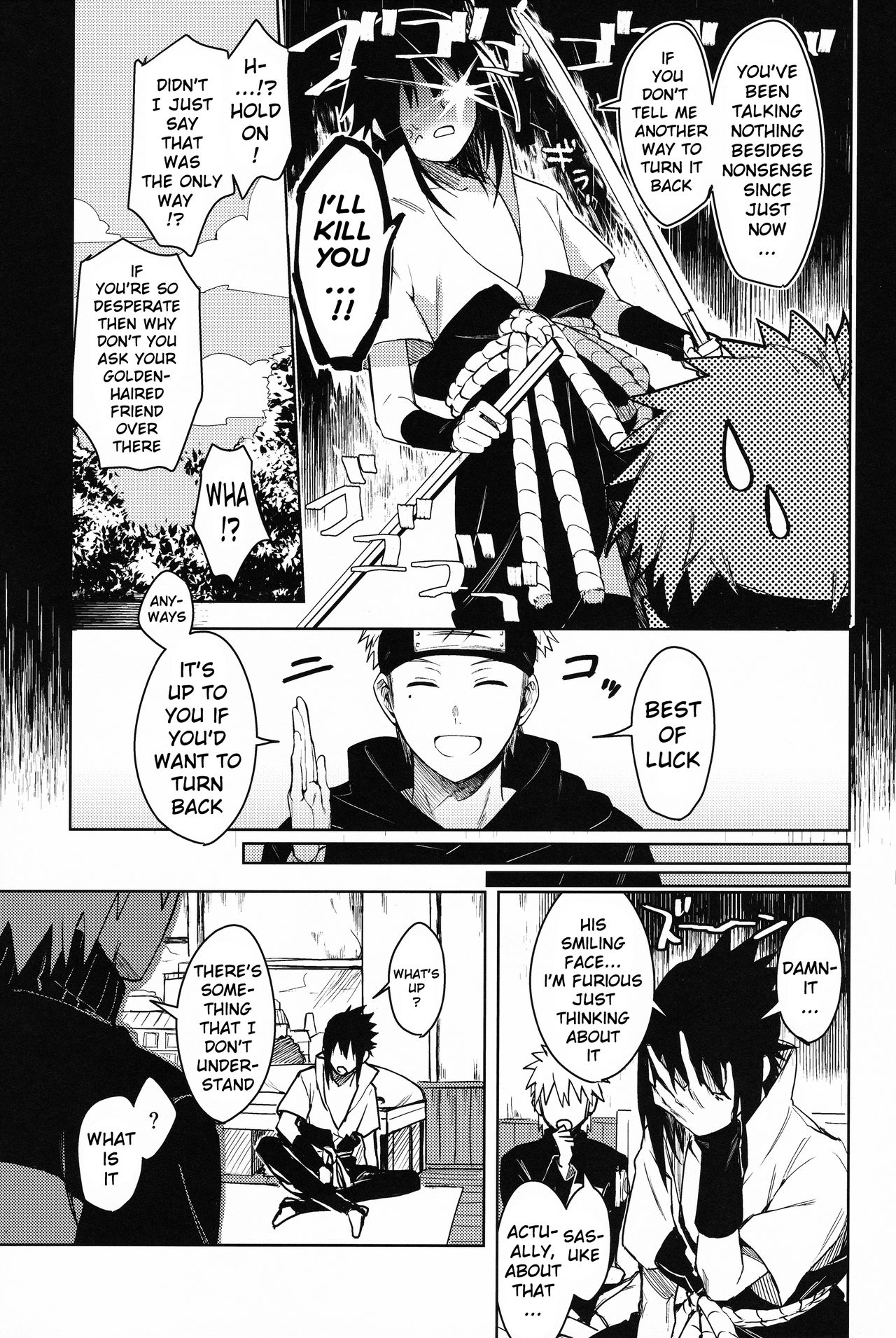 (C97) [Beberoncino Sei (Betty)] Datte Ore-tachi Tomodachi daro (Naruto) [English] [xinsu] page 12 full