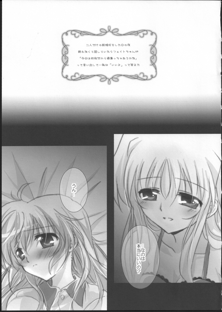 (C83) [Ameiro (Nanashiki)] Hatsu Yoru. (Mahou Shoujo Lyrical Nanoha) page 5 full