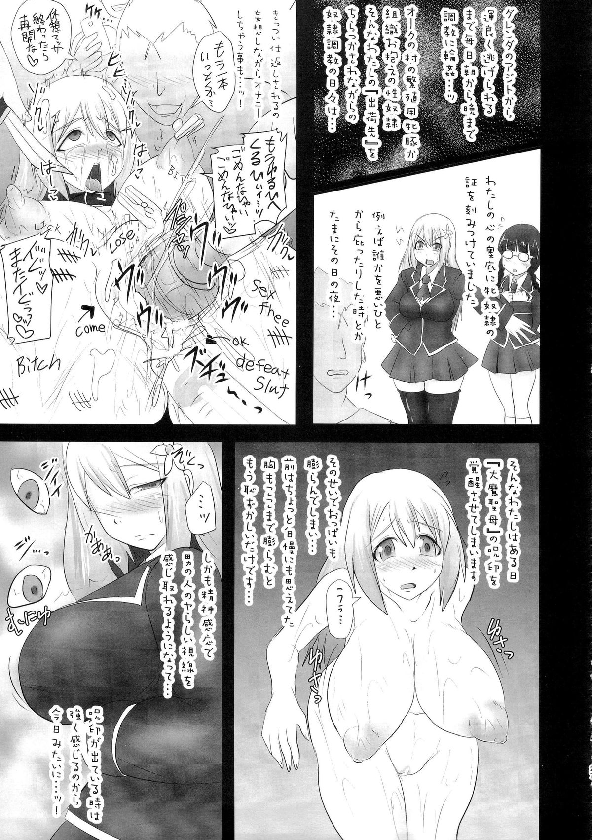 (C88) [FONETRASON (Ryutou)] Shield Knight Elsain Vol. 18 Injuu no Jukokuin 2 page 26 full