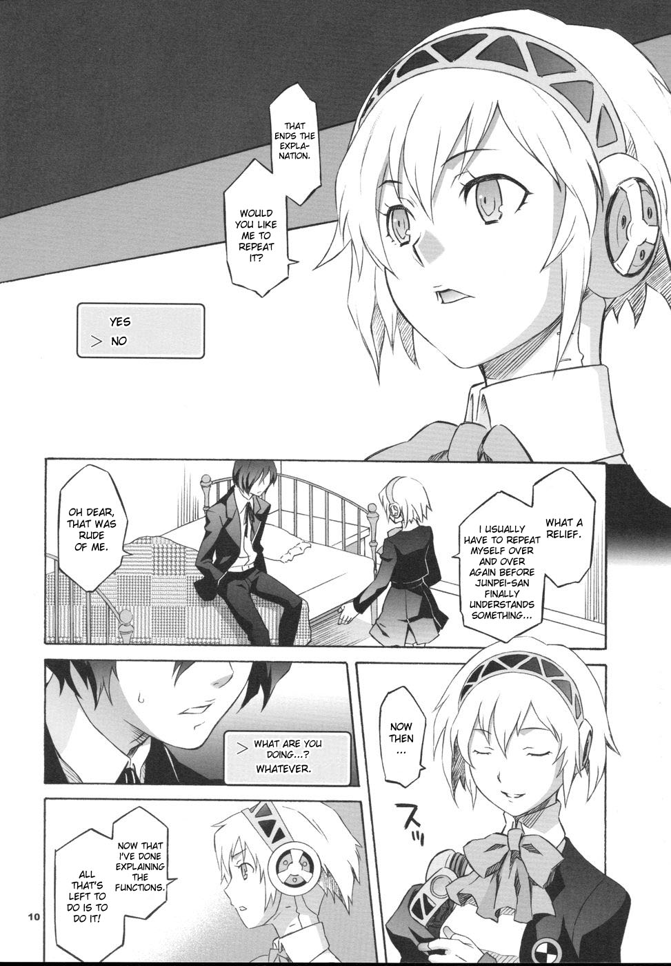 [Wagamamadou] Monogokoro (Persona 3)[English][DesuDesu] page 9 full