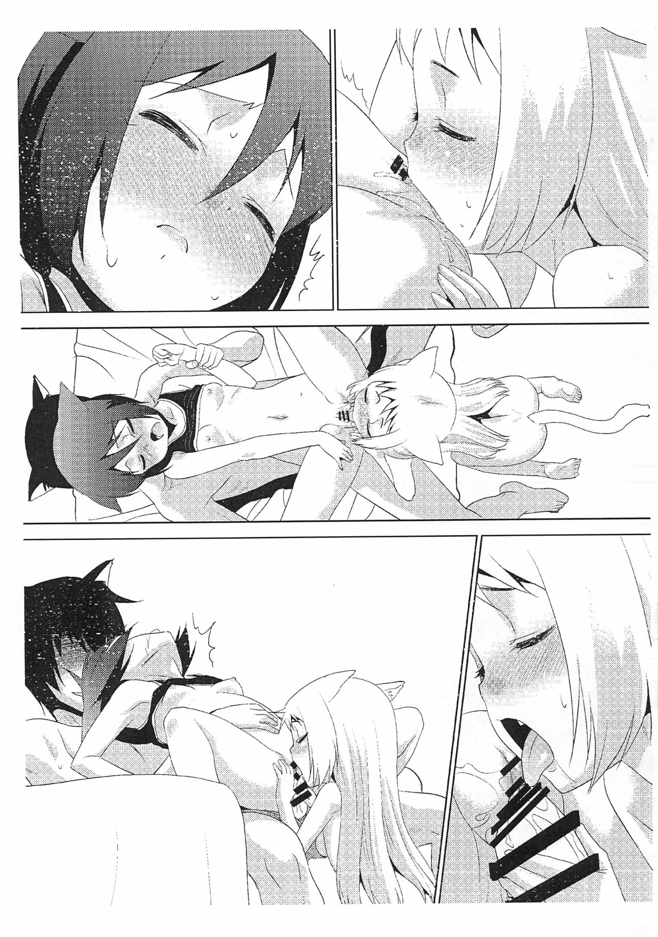 (C87) [T.4.P (Nekogen)] illict Love page 13 full