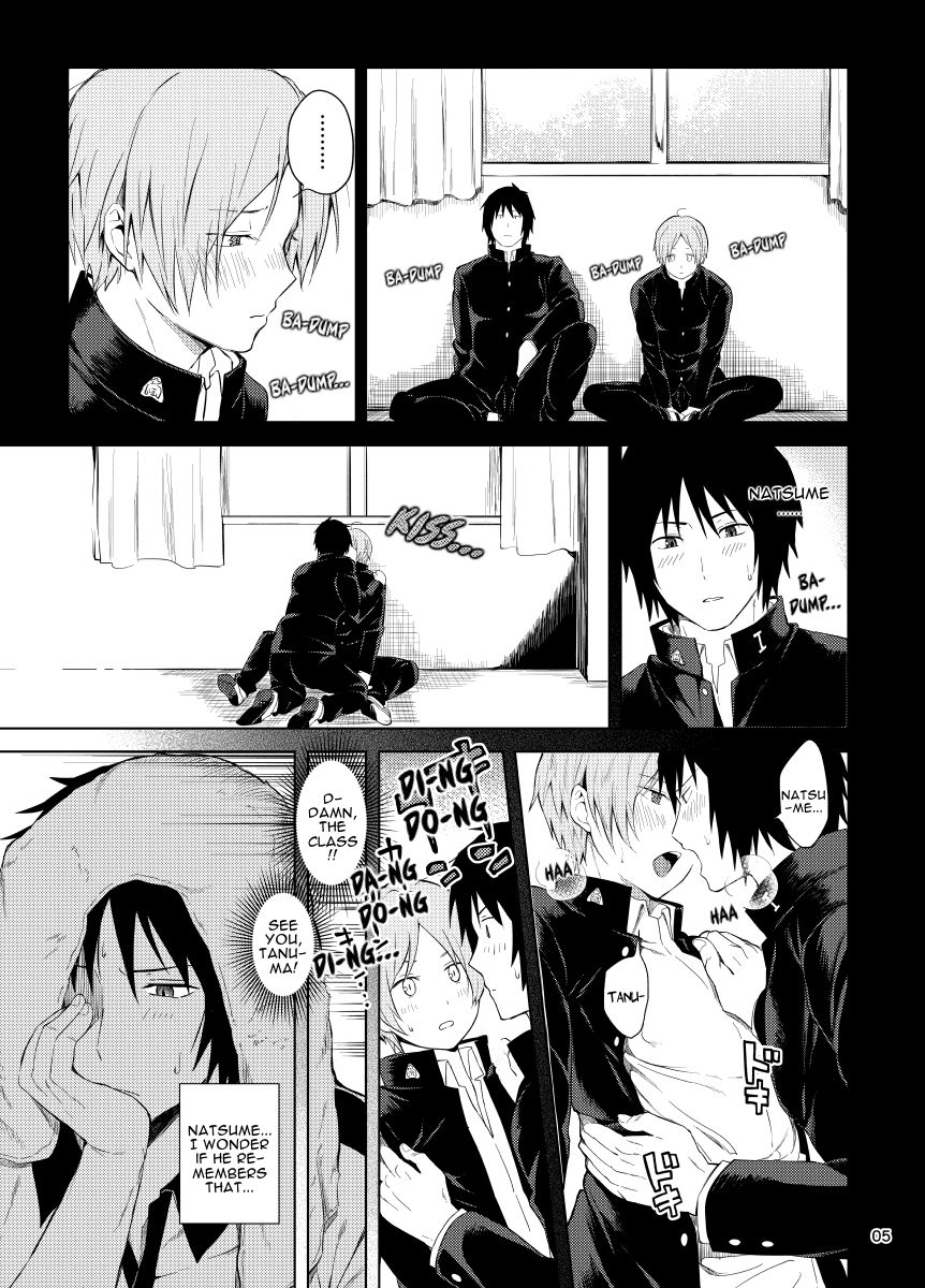 [Yawaraka Onikudan (Oniku Danchou, Yuuyuu)] Tanuma x Natsume (Natsume Yuujinchou) [English] [alparslan] page 3 full