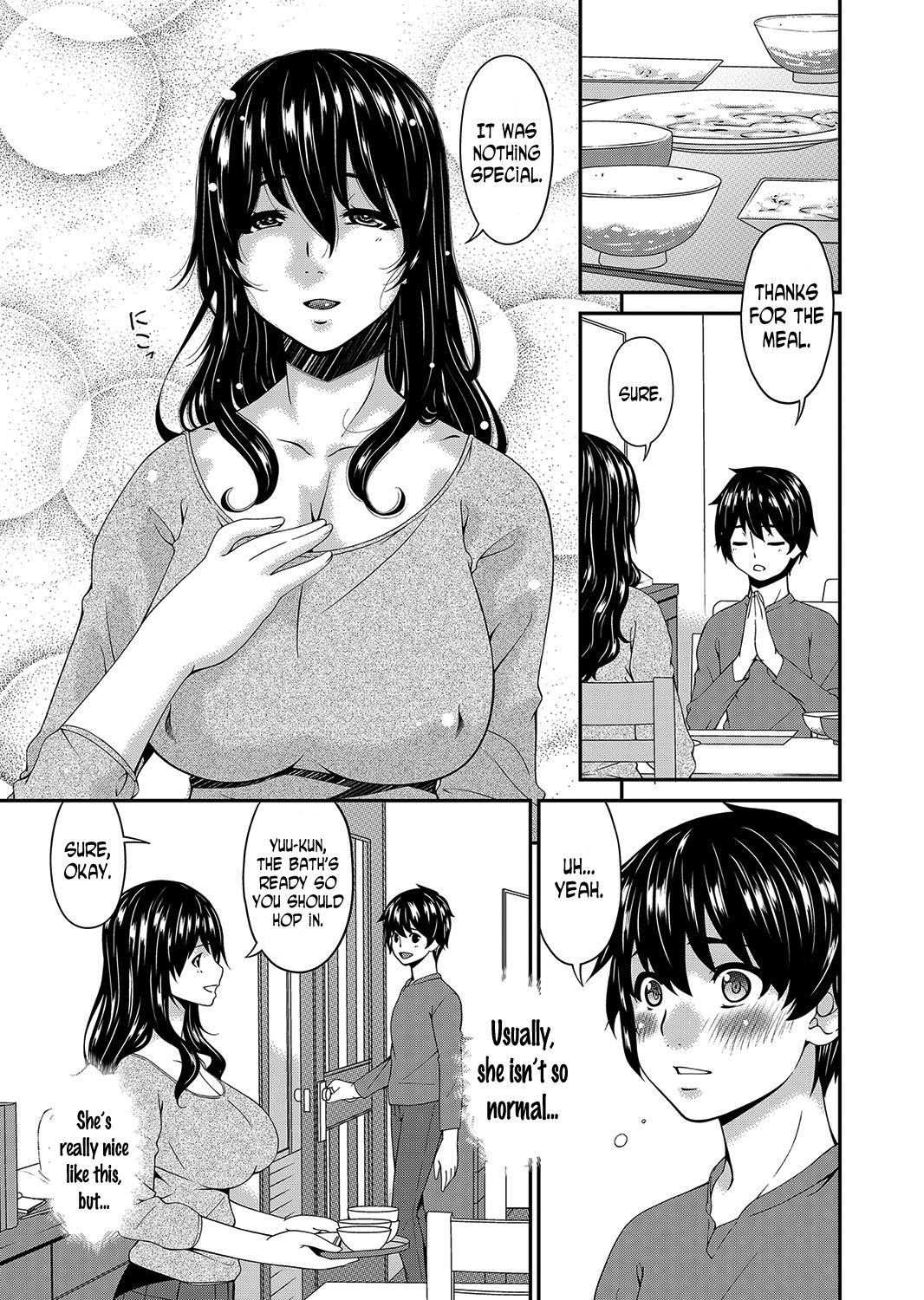 [Bai Asuka] Mikami-kun no Kinshin Jijou  | Mikami-kun’s Incestuous Situation Ch. 1-3 [English] [N04H] page 9 full