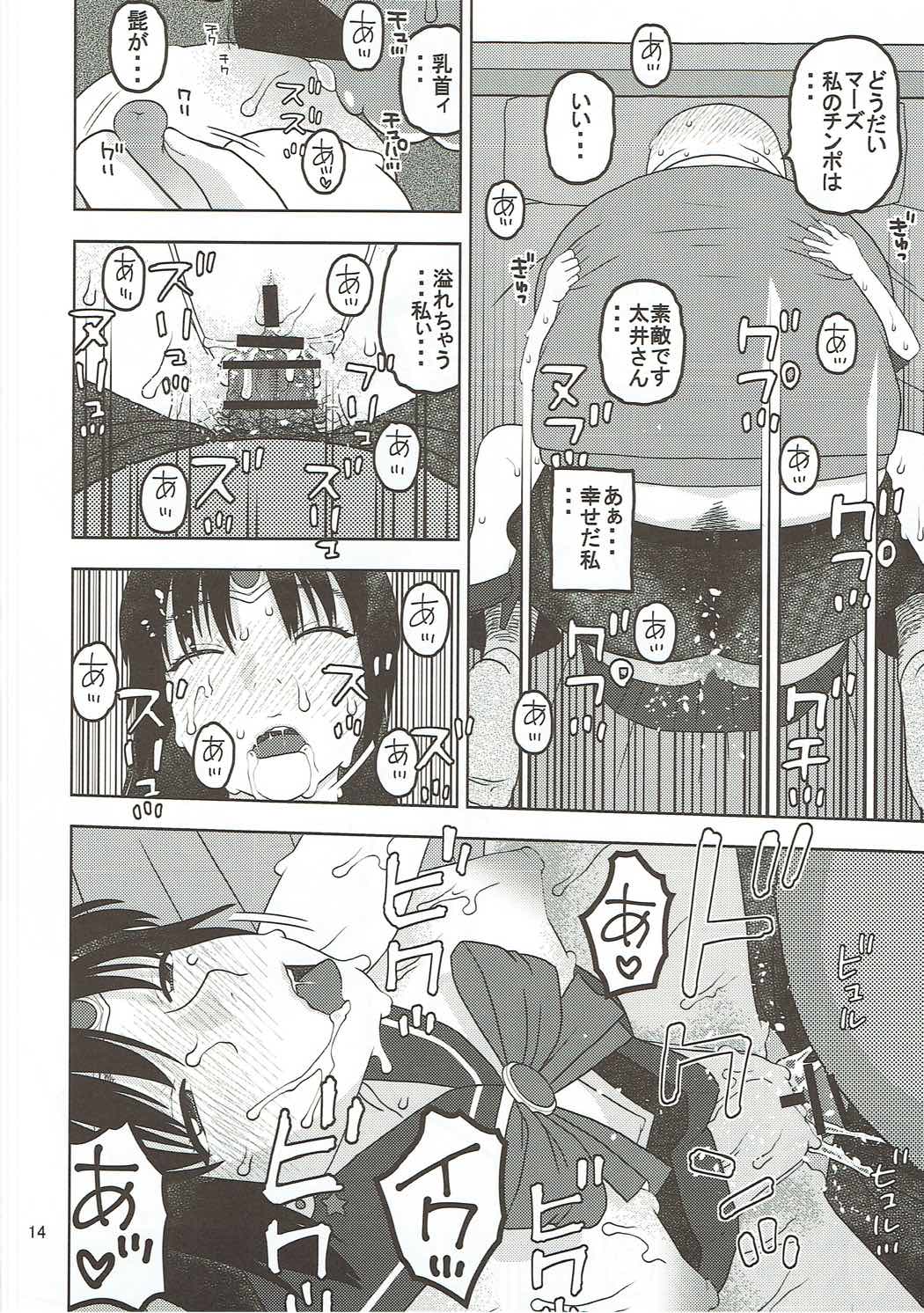 (C90) [Studio Wallaby (Niiruma Kenji)] Sailor Mars ga Hitomebore Shita Oji-san to Seikou (Bishoujo Senshi Sailor Moon) page 13 full