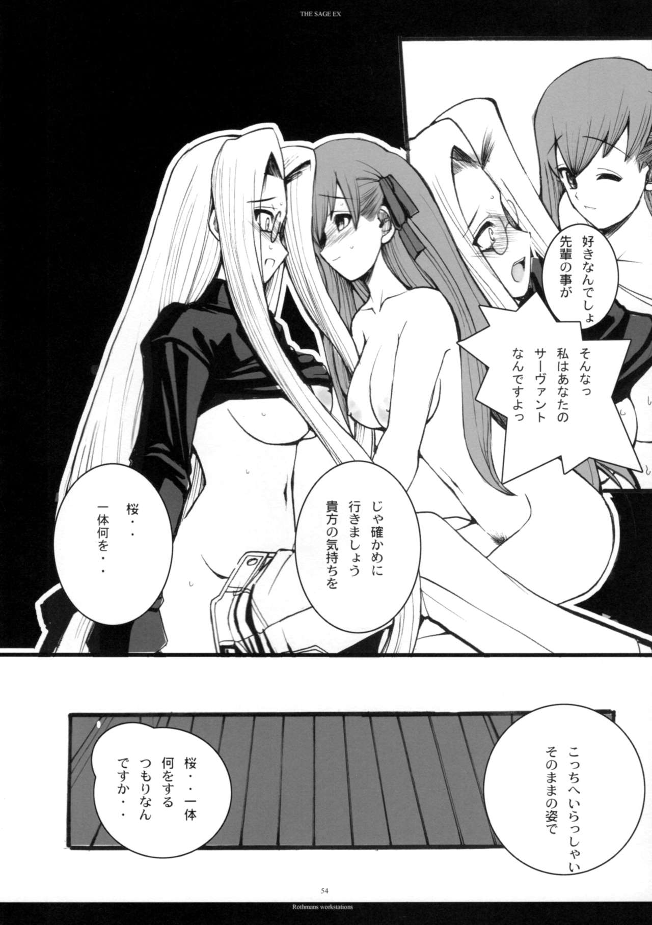 (C71) [R-WORKS (ROS)] The SAGE ex Yoru Nuki Rider-san (Fate/stay night) page 53 full