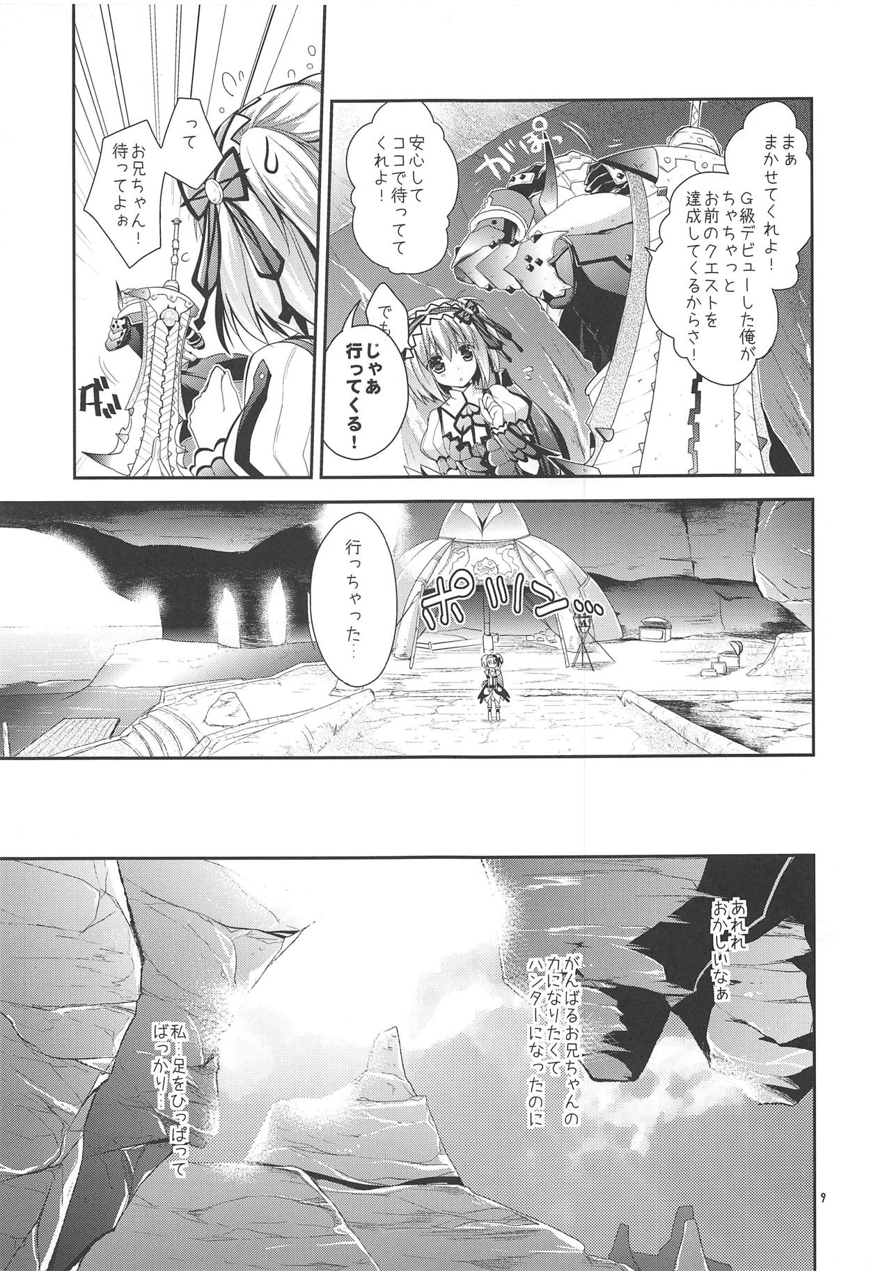 (C82) [Ryuknigthia (Kiduki Erika)] Hantakko 3 (Monster Hunter) page 8 full