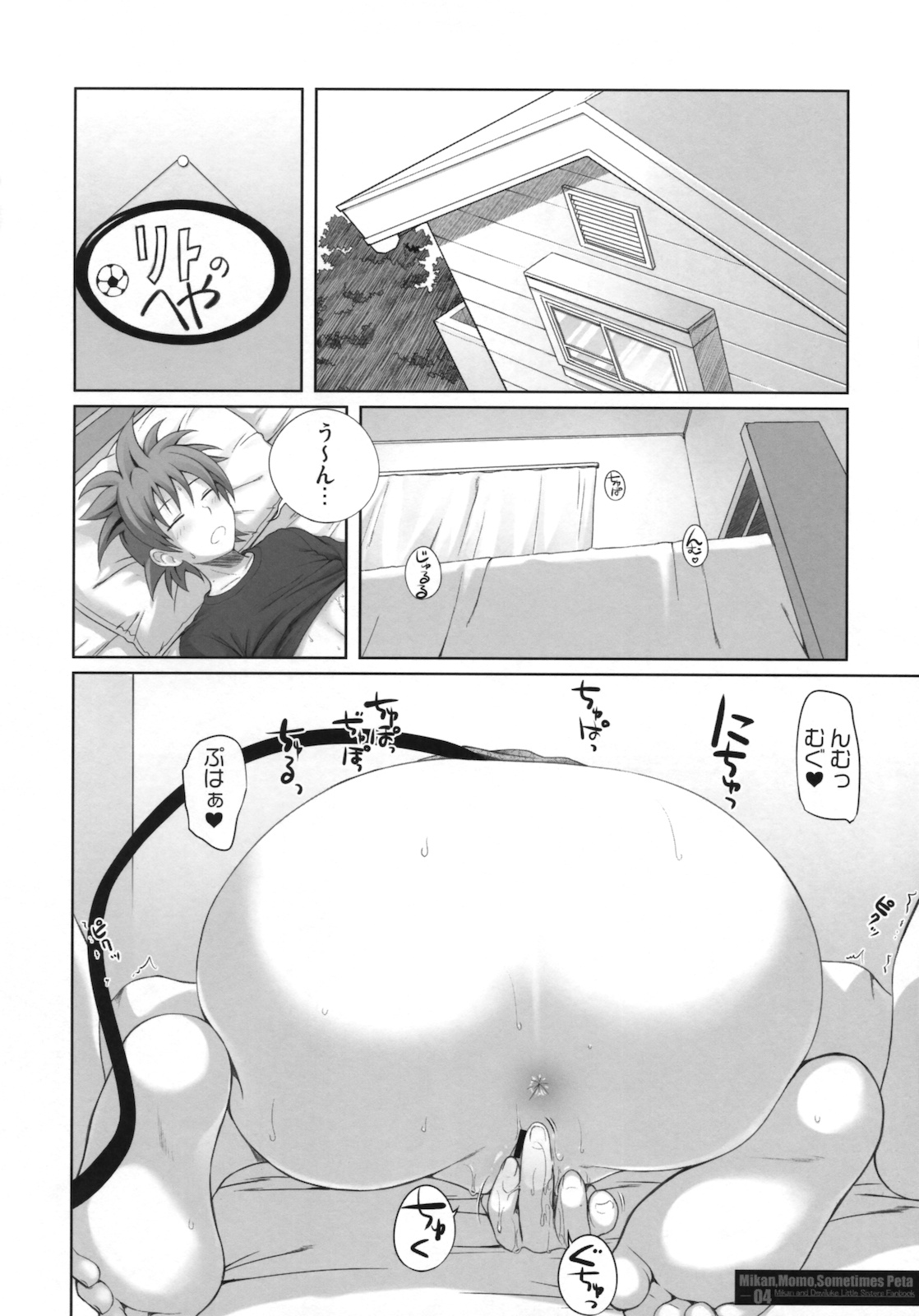 (C79) [40010 1-GO (40010Prototype)] MIKAN,MOMO,SOMETIMES PETA (To LOVE-Ru) page 3 full