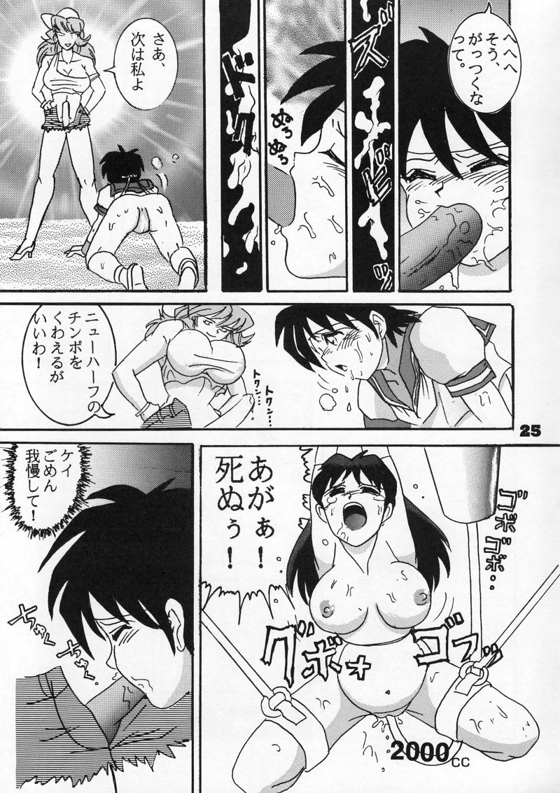 (C54) [Raijinkai (Harukigenia)] Moeyo Sakura (Street Fighter) page 25 full