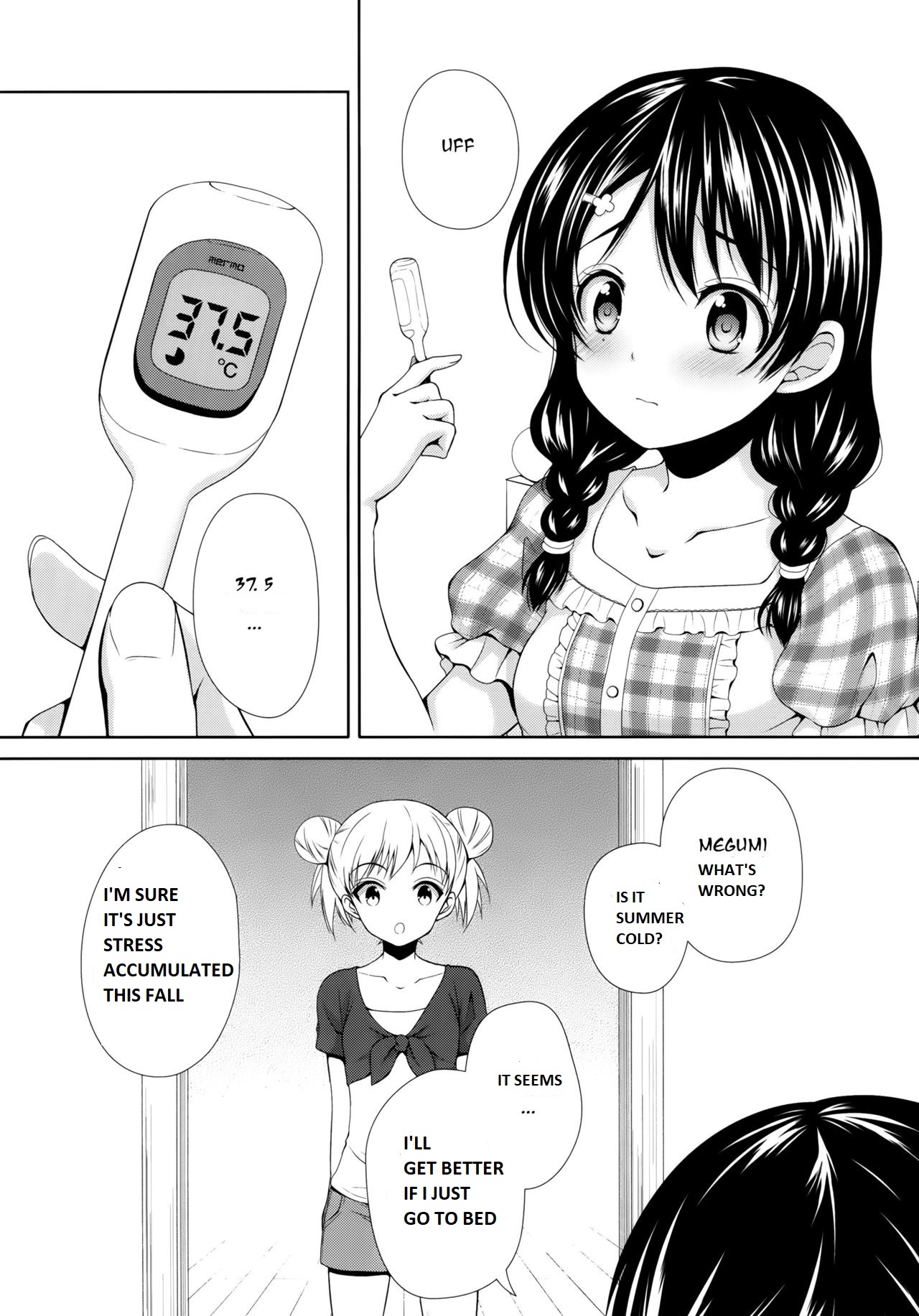 (COMIC1☆8) [Sugar*Berry*Syrup (Kuroe)] Tadokoro-chan Shintai Kensa (Shokugeki no Soma) [English] [Vulture_ireng] page 4 full