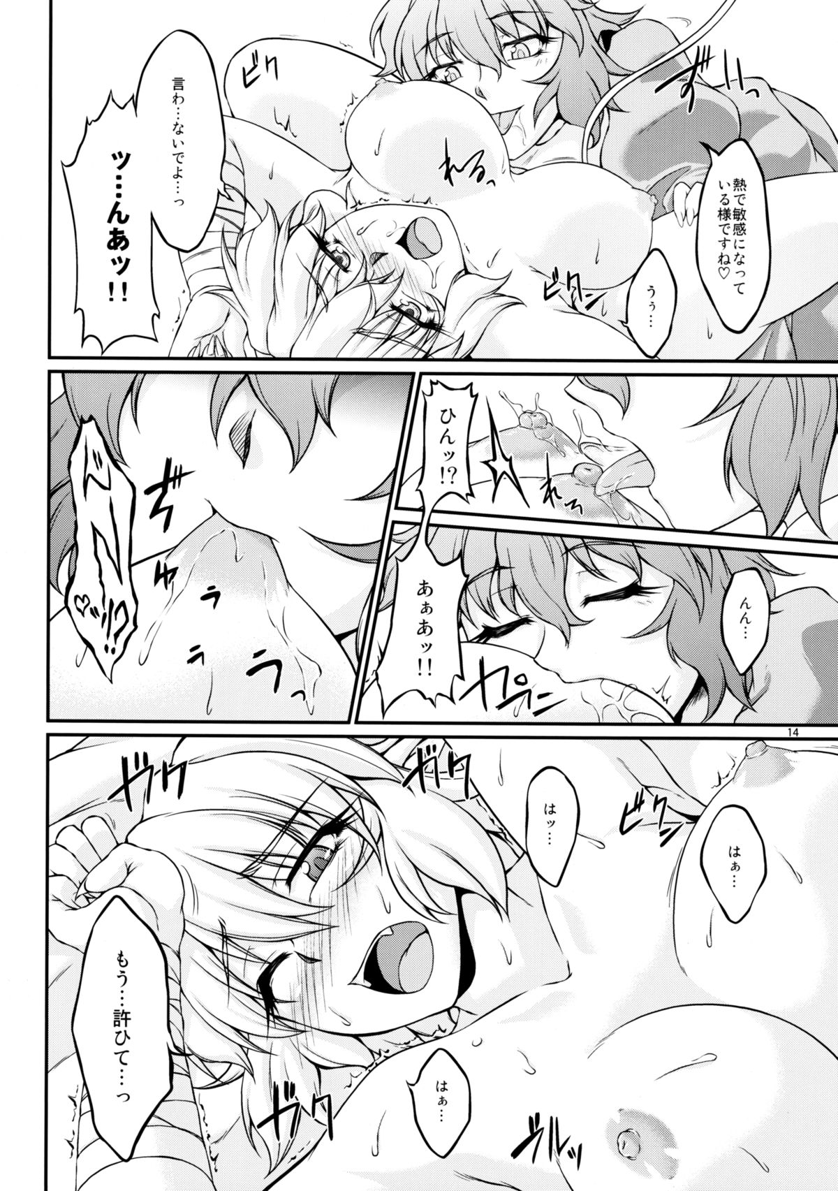 (Daikyuushuu Touhousai 6) [Kougeki (Ootsuki Wataru)] Parsick! (Touhou Project) page 13 full