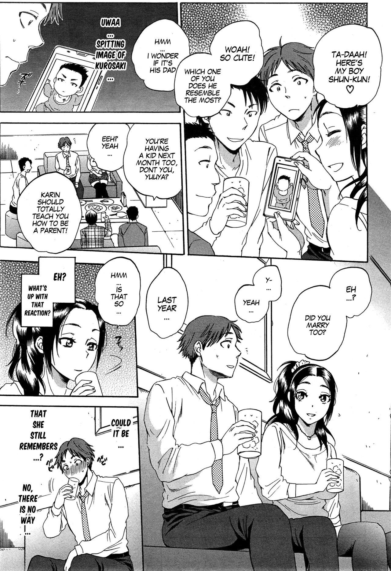 [Sabusuka] Tsuma toiu Sekai ~Kurosaki Karin no Baai~ (COMIC Mugen Tensei 2015-05) [English] [SachiKing] page 9 full