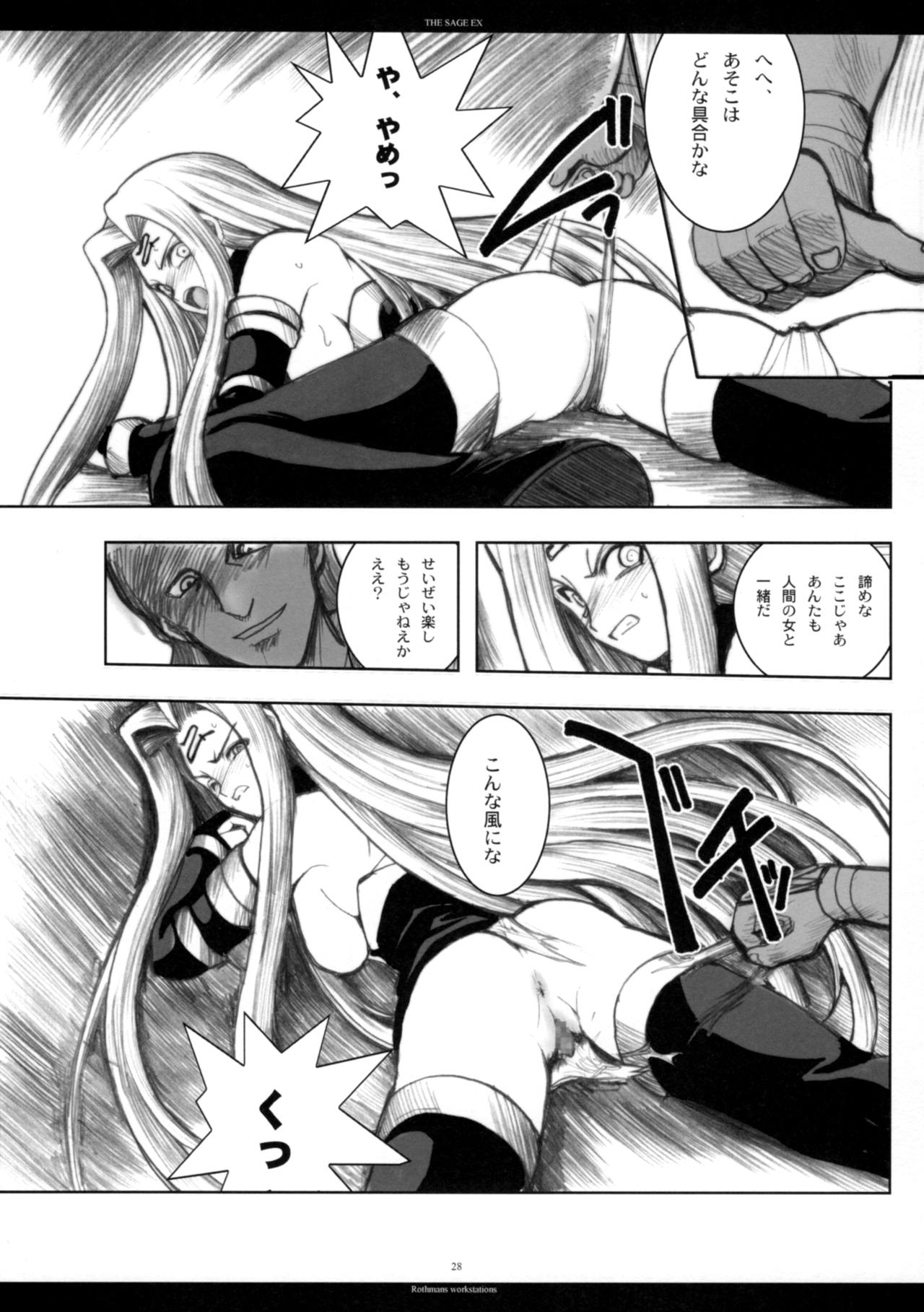 (C71) [R-WORKS (ROS)] The SAGE ex Yoru Nuki Rider-san (Fate/stay night) page 27 full