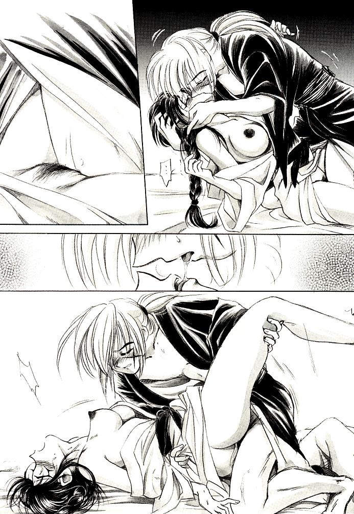 (C52) [Yamaguchirou (Yamaguchi Shinji)] Meiji Chanbara Roman Porno (Rurouni Kenshin) page 29 full