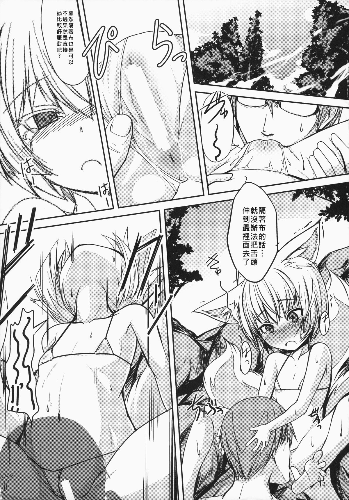 (C87) [Tanmatsu Ijou (BadHand)] Byakko no Mori Sono Kyuu [Chinese] [好野柯個人漢化] page 11 full