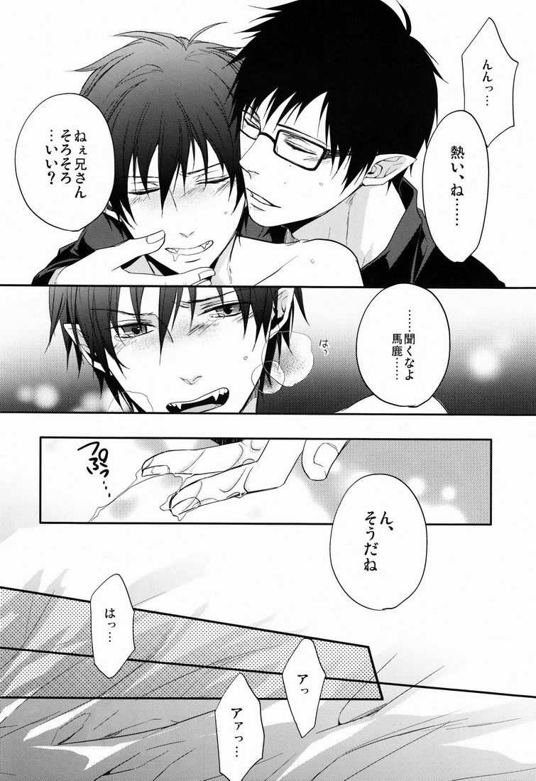 (SPARK6) [FIZZCODE (Satonishi)] Anata Shika Mitasenai. (Ao no Exorcist) page 7 full