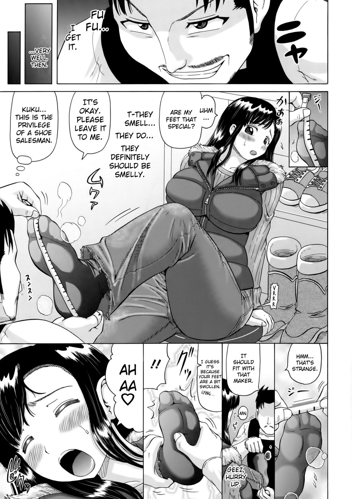 [Nukunuku Orange] Hameana Jirashi Ketsu Naburi | Tease The Fuckhole, Torment The Ass Ch. 1-6 [English] page 51 full