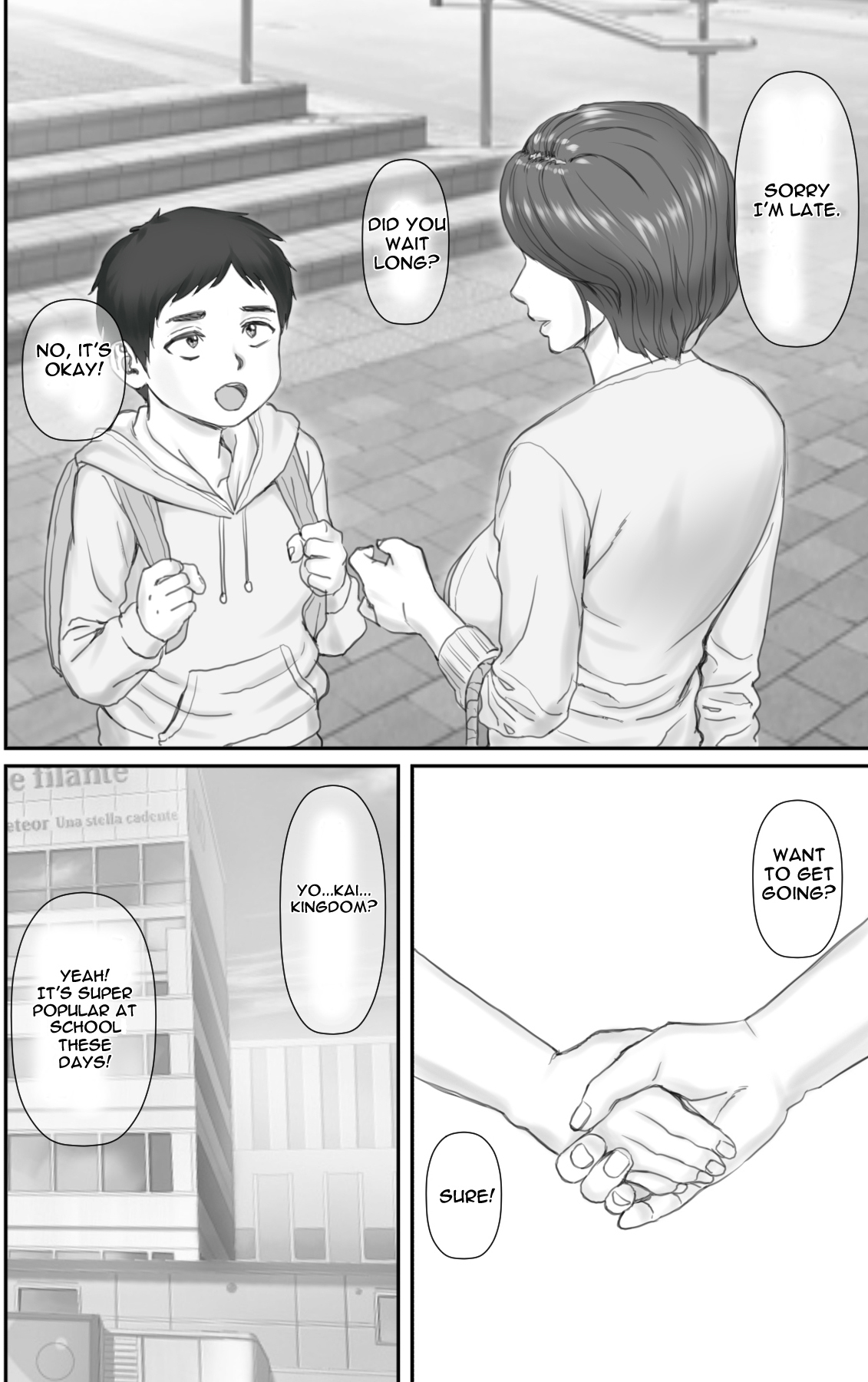 [Ponkotsu Damashii] Boku no Kanojo wa 40-sai no Hitozuma de Mama no Tomodachi | My Girlfriend is my mom's friend - A 40 year old housewife [English] [Jashinslayer] page 4 full