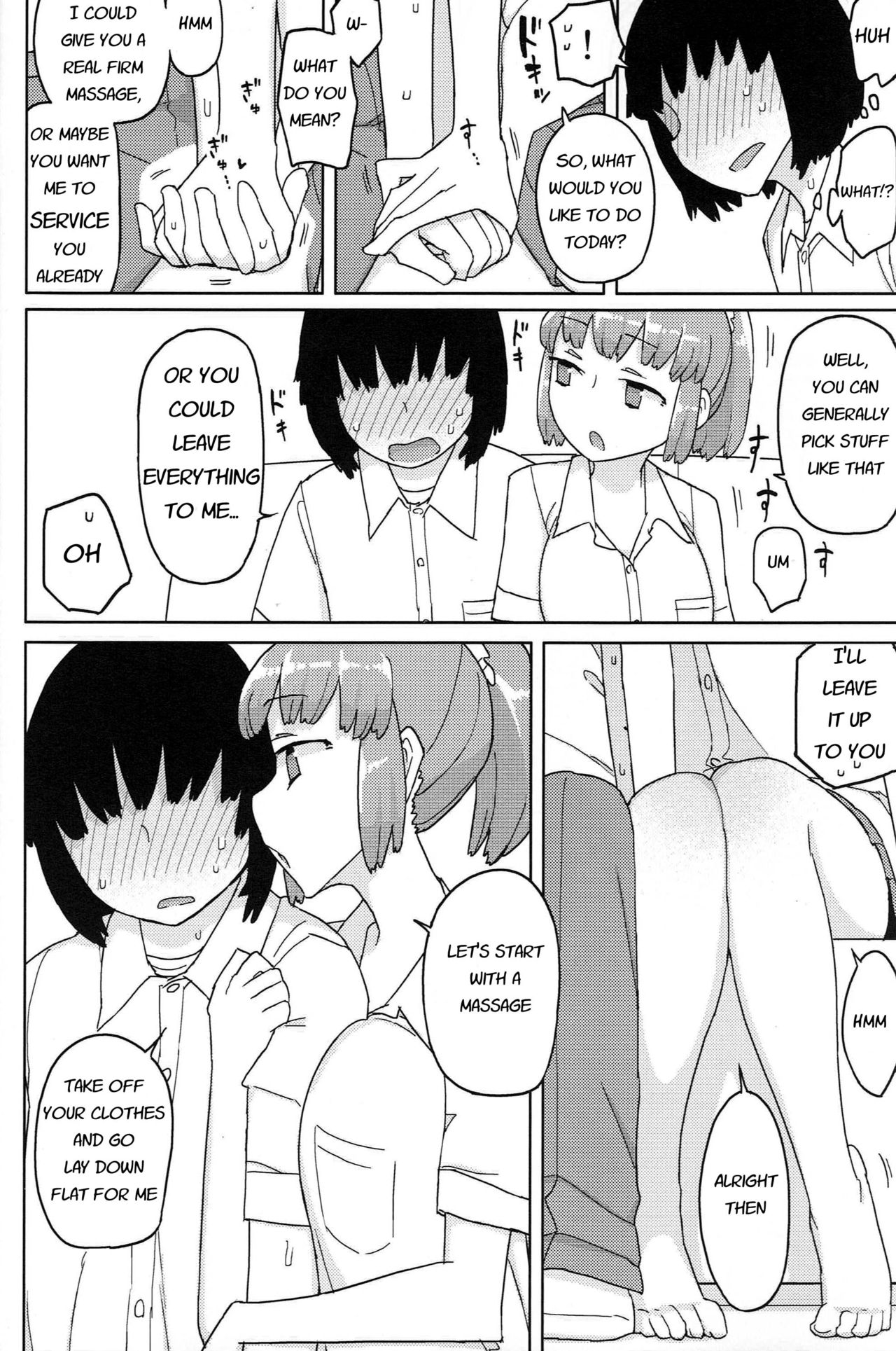 (C91) [Semimogura (Yoshiie)] TS Danshikou Fuzokuchuu Doutei Massage-bu | TS Boys School's Virgin Massage Club [English] page 3 full